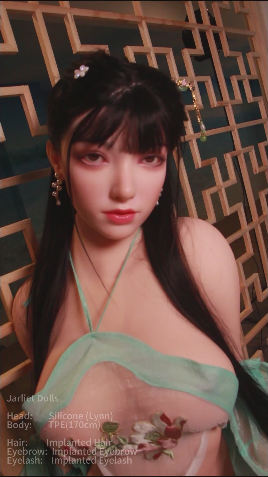 Lynn Sex Doll (Jarliet 170 cm H-Cup TPE + silikoon)