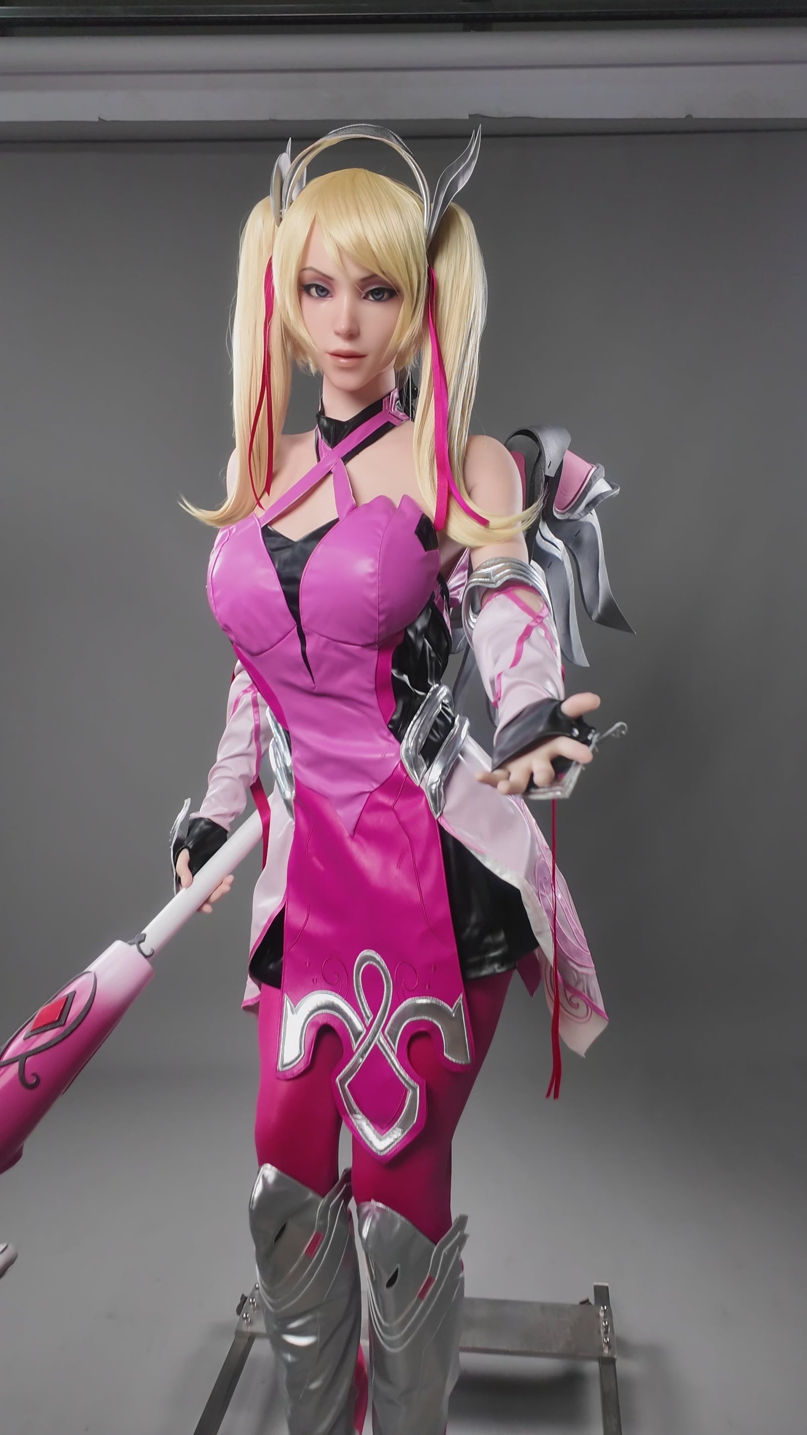 Mercy Sex Doll (Game Lady 171 cm G-Cup nr 38 silikoon)