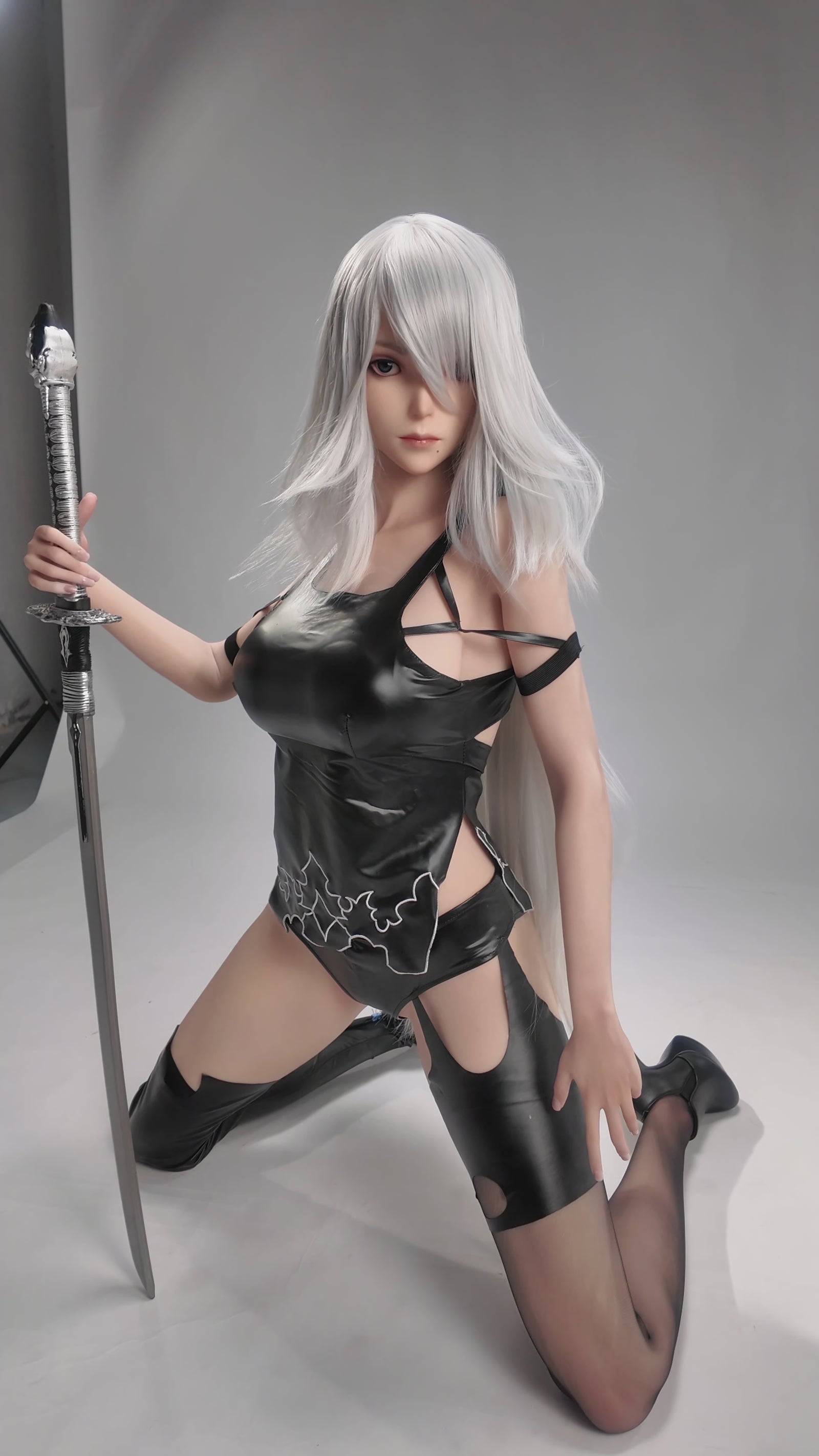 Yorha A2 Sex Doll (Game Lady 171 cm E-Cup nr 18-2 silikoon)