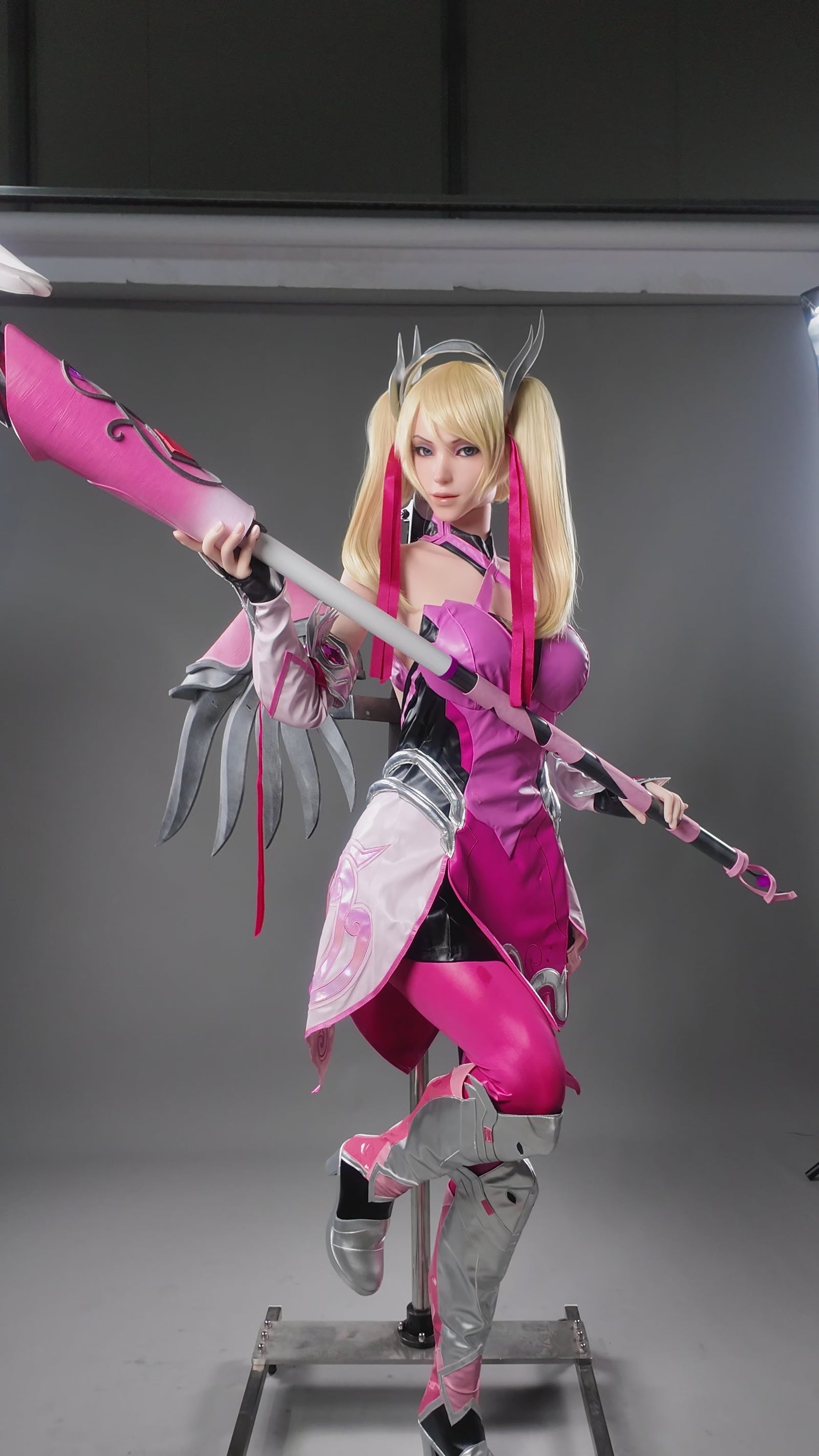 Mercy Sex Doll (Game Lady 171 cm G-Cup nr 38 silikoon)