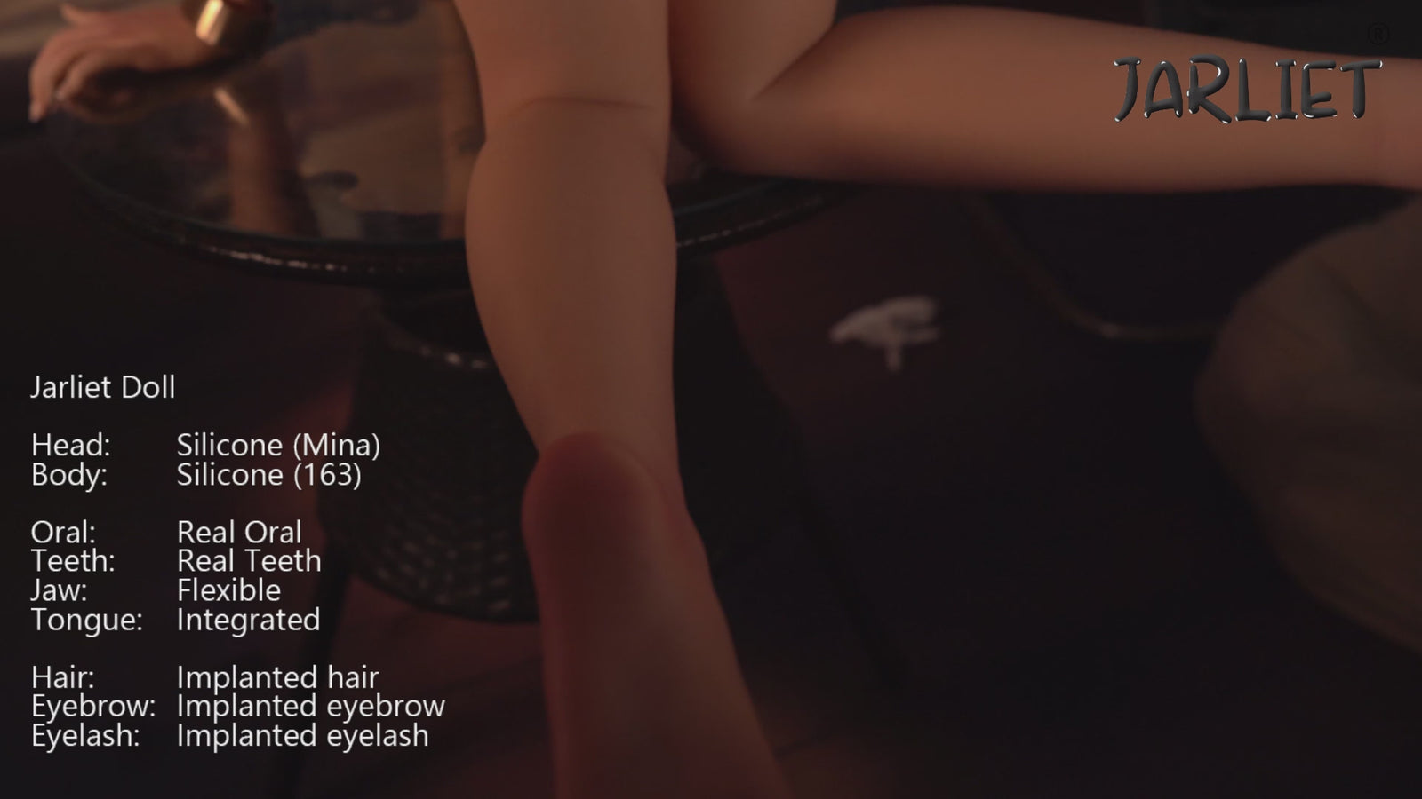 Mina seksnukk (Jarliet 163 cm D-Cup silikoon)