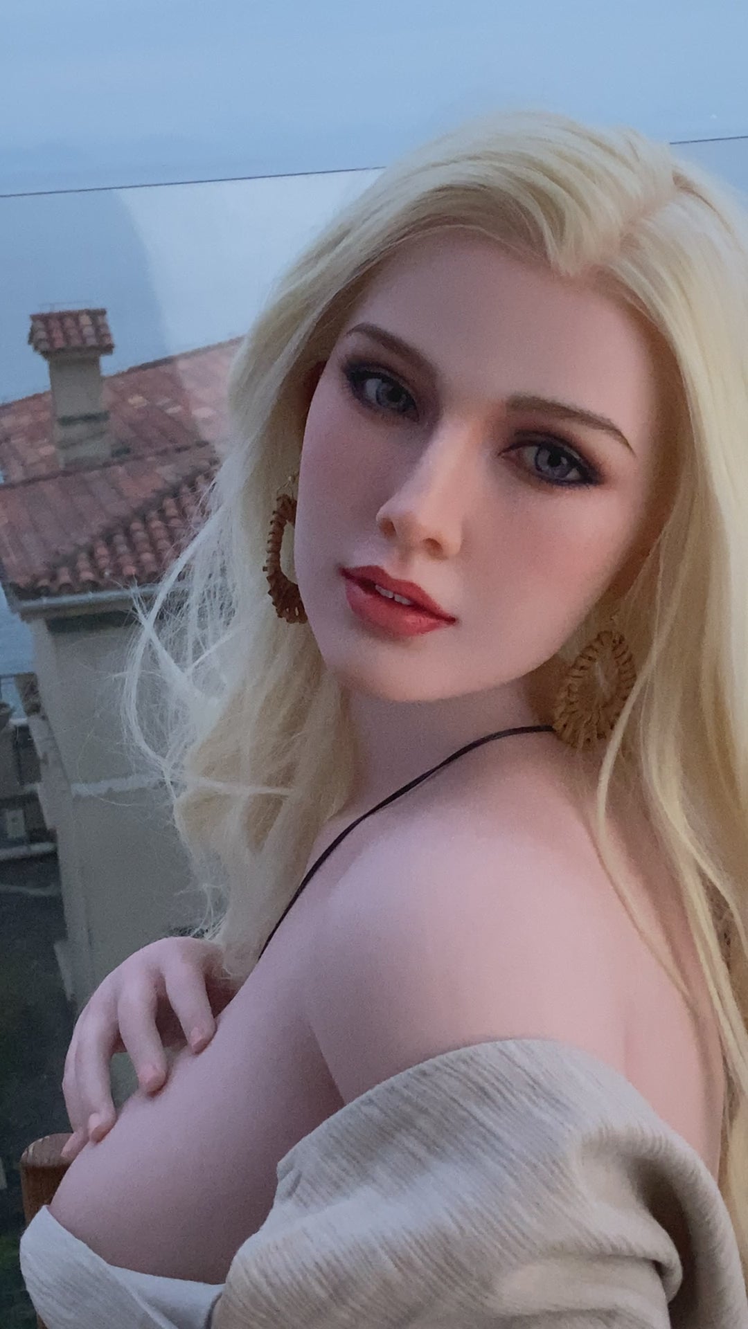 Rozanne seksnukk (Starpery 164cm D-tass silikoon)