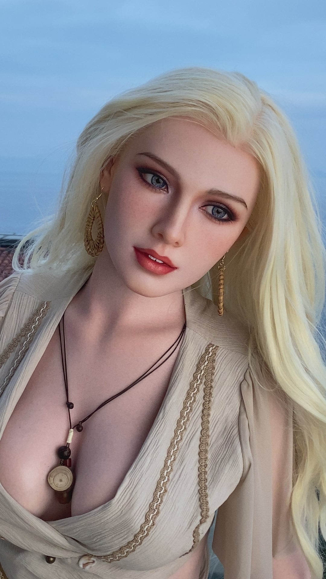 Rozanne seksnukk (Starpery 164cm D-tass silikoon)