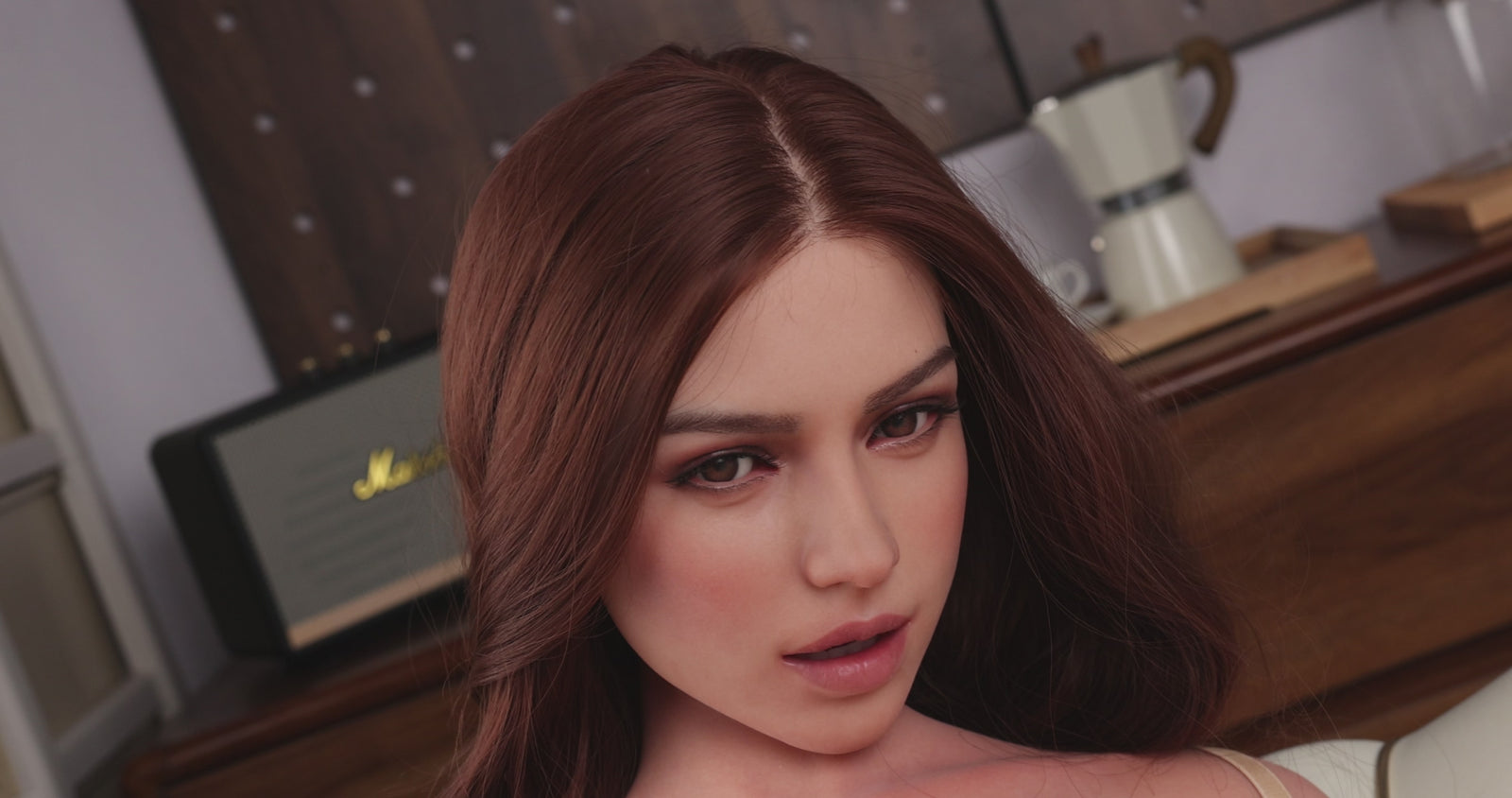 Mirella Torso Sexdocka (FanReal Doll 109cm F-kupa Silikon)