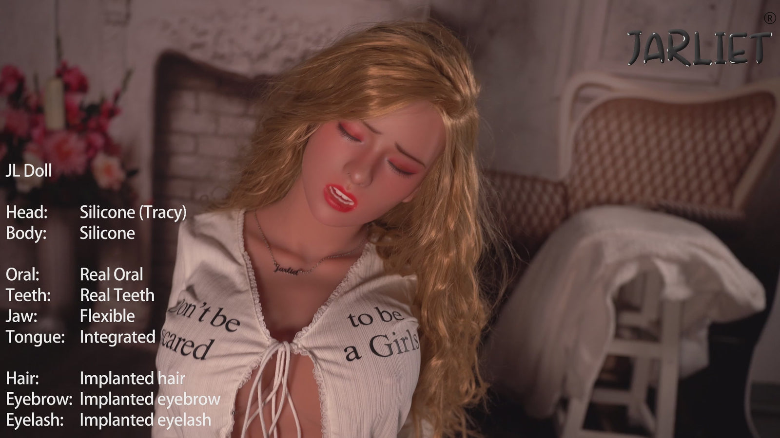 Tracy Sex Doll (Jarliet 148cm E-Cup silikoon)