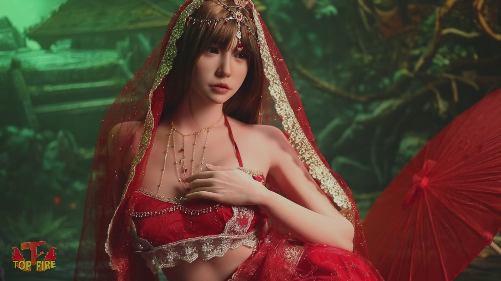 Jing Sexdocka (Top Fire Doll 170cm E-kupa T65 Silikon)