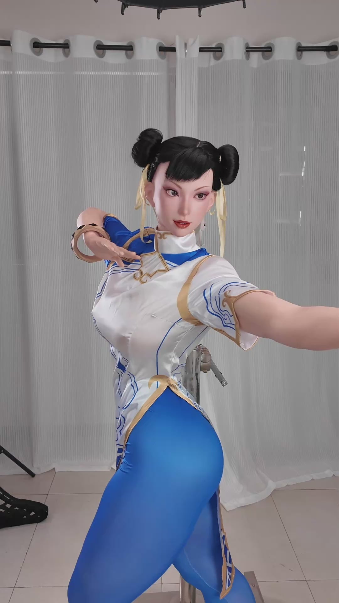 Chun Li Sexdocka (Game Lady 169cm F-Kupa No.47-1 Silikon)