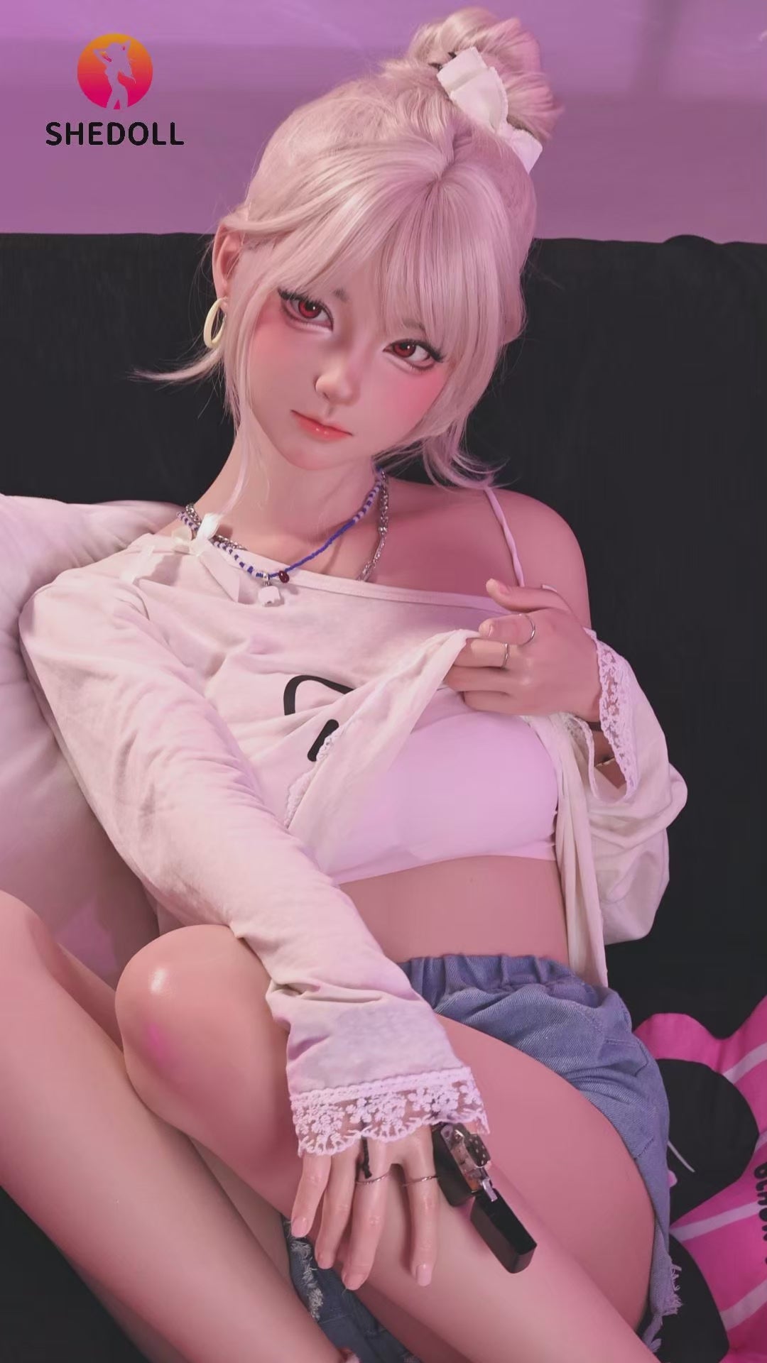 Tanya seksnukk (SHEDOLL 158 cm C-Cup #SH184 2.0 silikoon)
