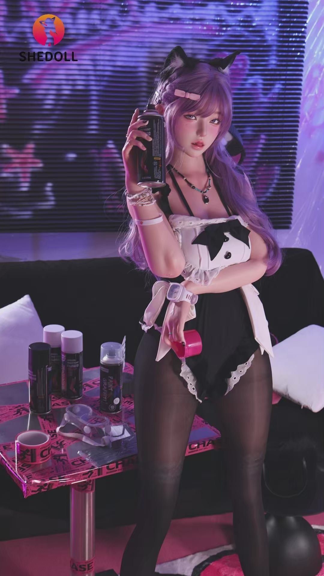Jasmine seksnukk (SHEDOLL 168 cm D-Cup #SH180 2.0 Silikoon)