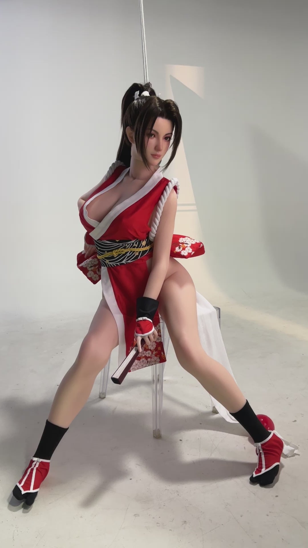 Mai Shiranui seksnukk (Game Lady 165 cm G-Cup nr 28 silikoon)