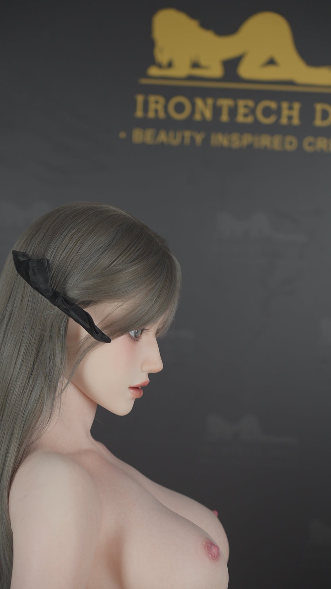 Evie Sexdocka (Irontech Doll 159cm D-kupa T4-1 RST Silikon)
