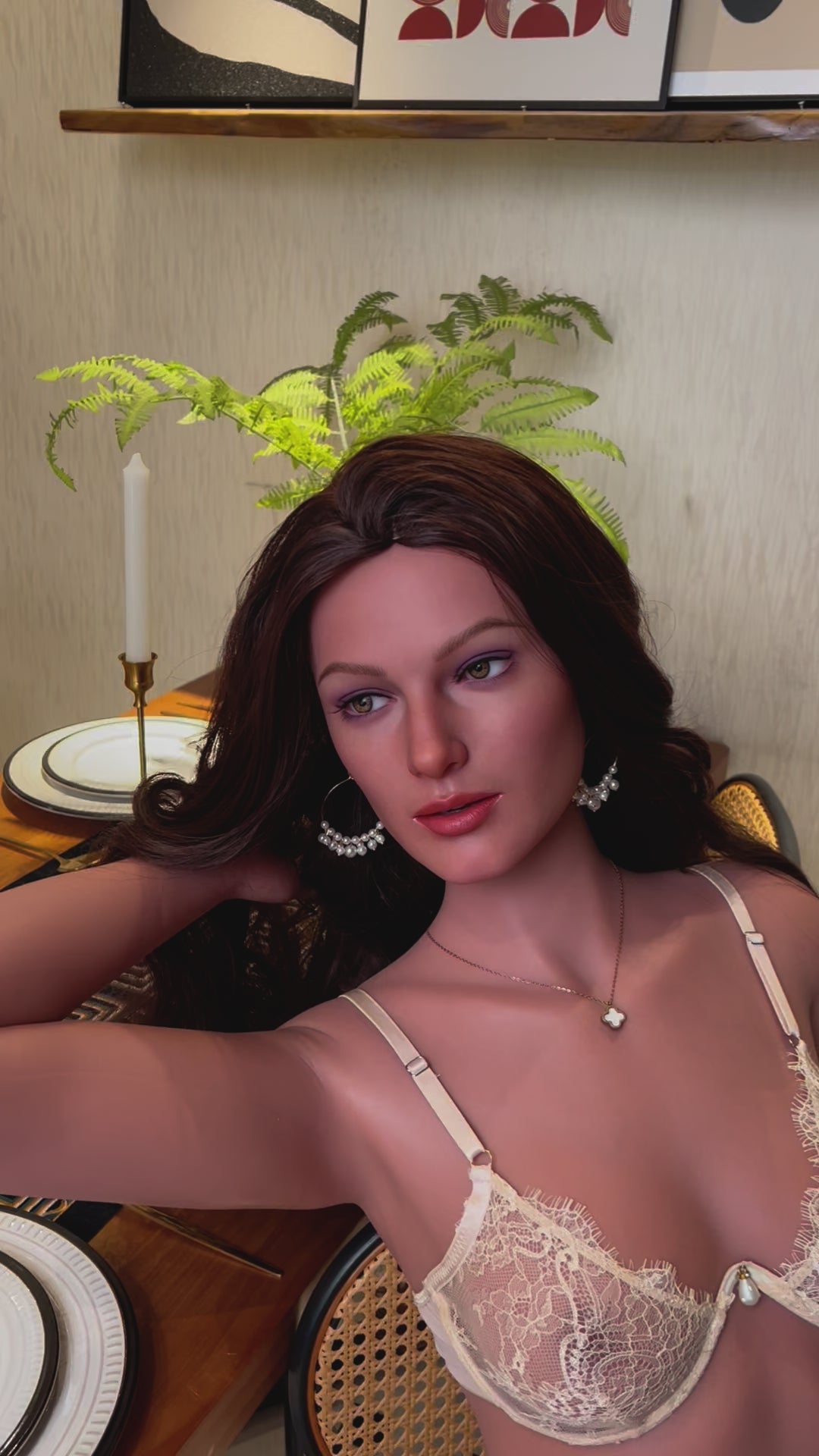 Donna seksnukk (Zelex 171 cm C-Cup ZXE214-1 SLE silikoon)