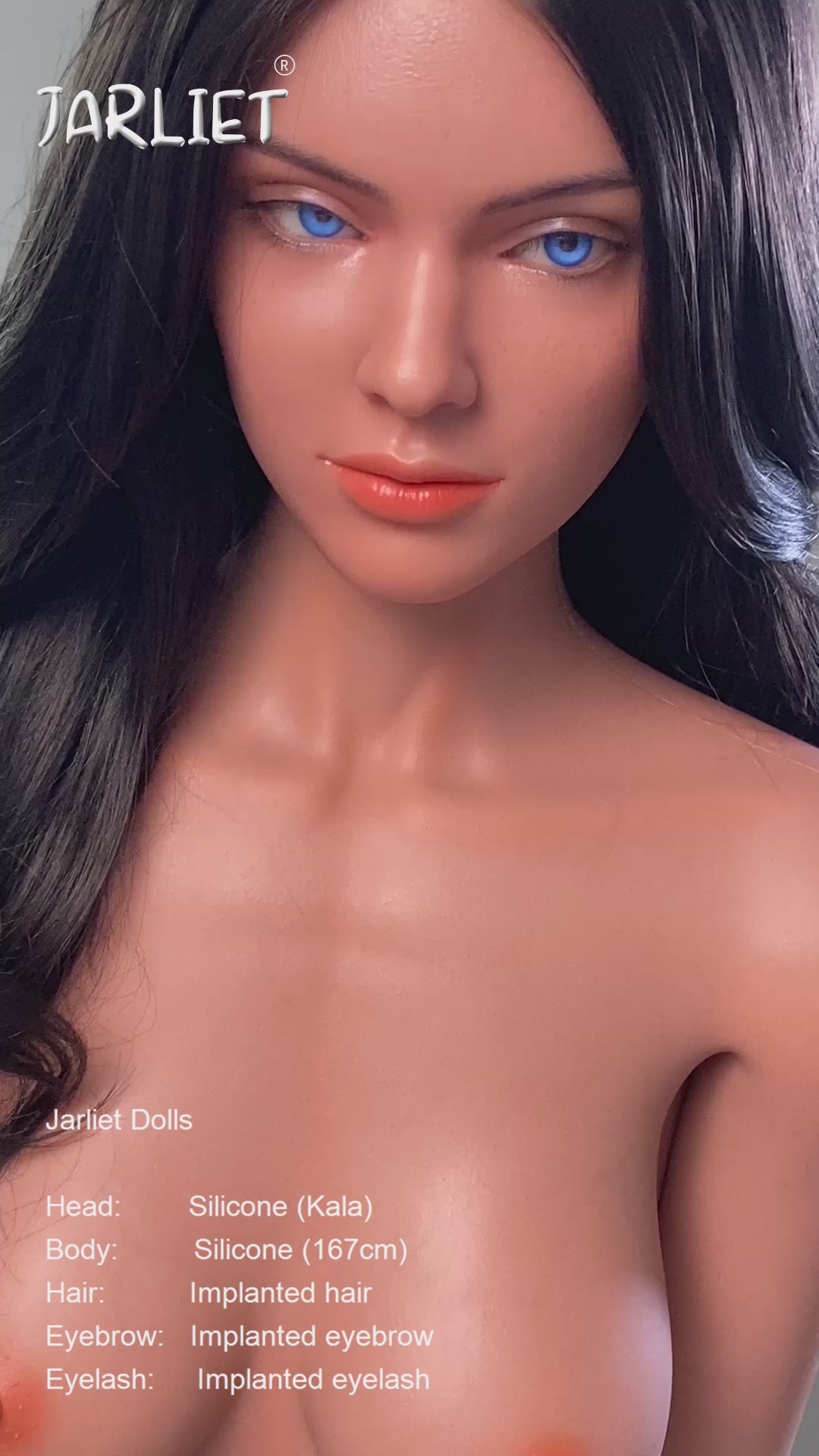 Kala seksnukk (Jarliet 167 cm B-Cup silikoon)