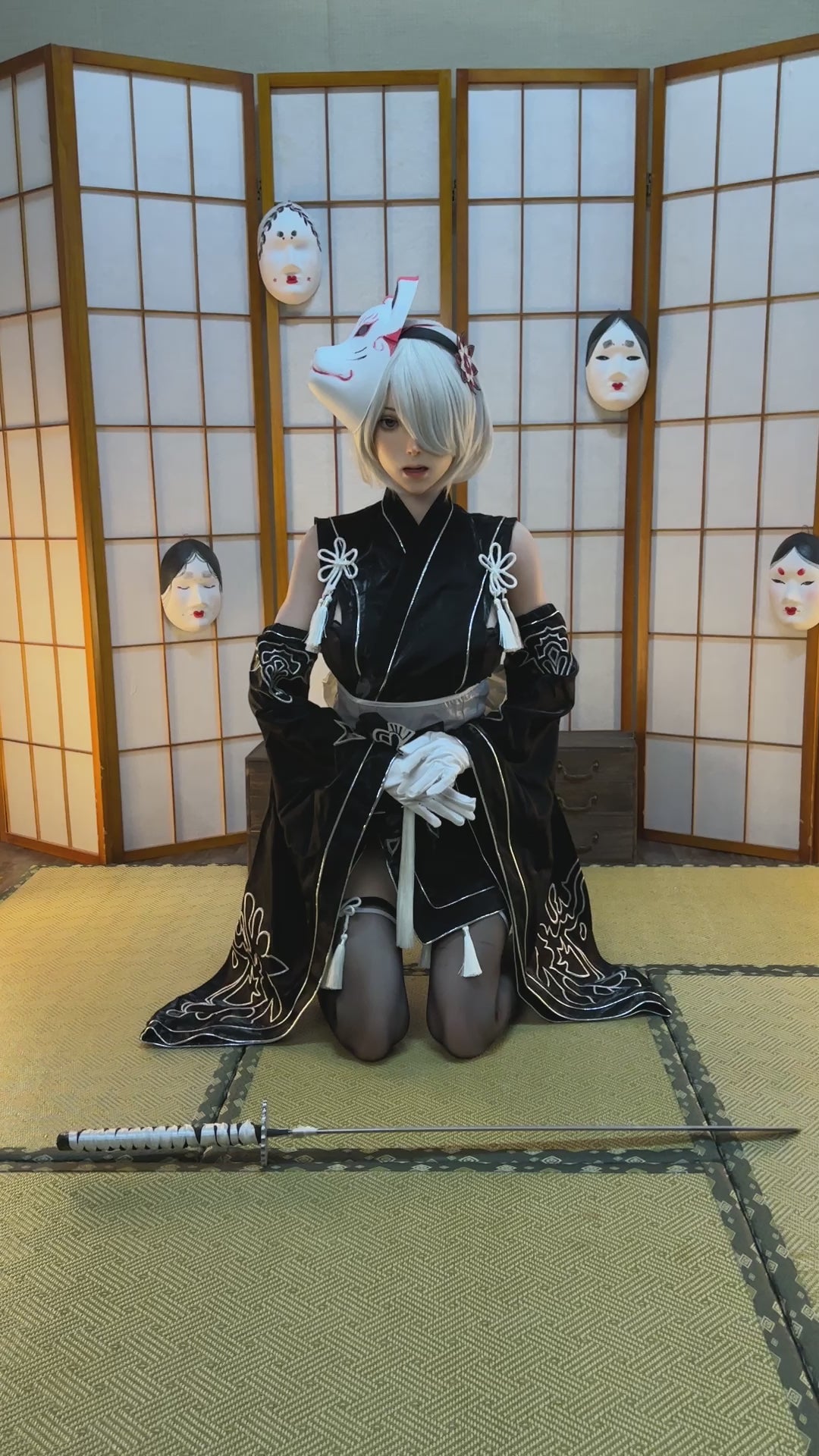Yorha 2B seksnukk (Game Lady 171 cm E-Cup nr 24 silikoon)