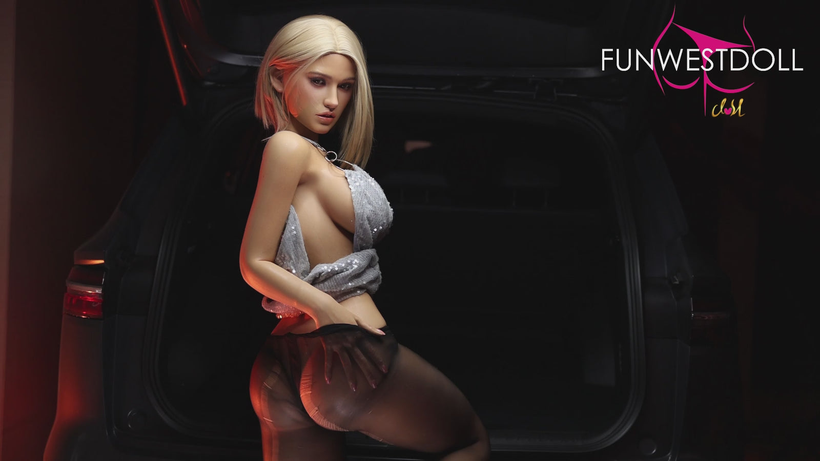 Juliette seksnukk (FunWest Doll 160 cm E-Cup #046S silikoon)