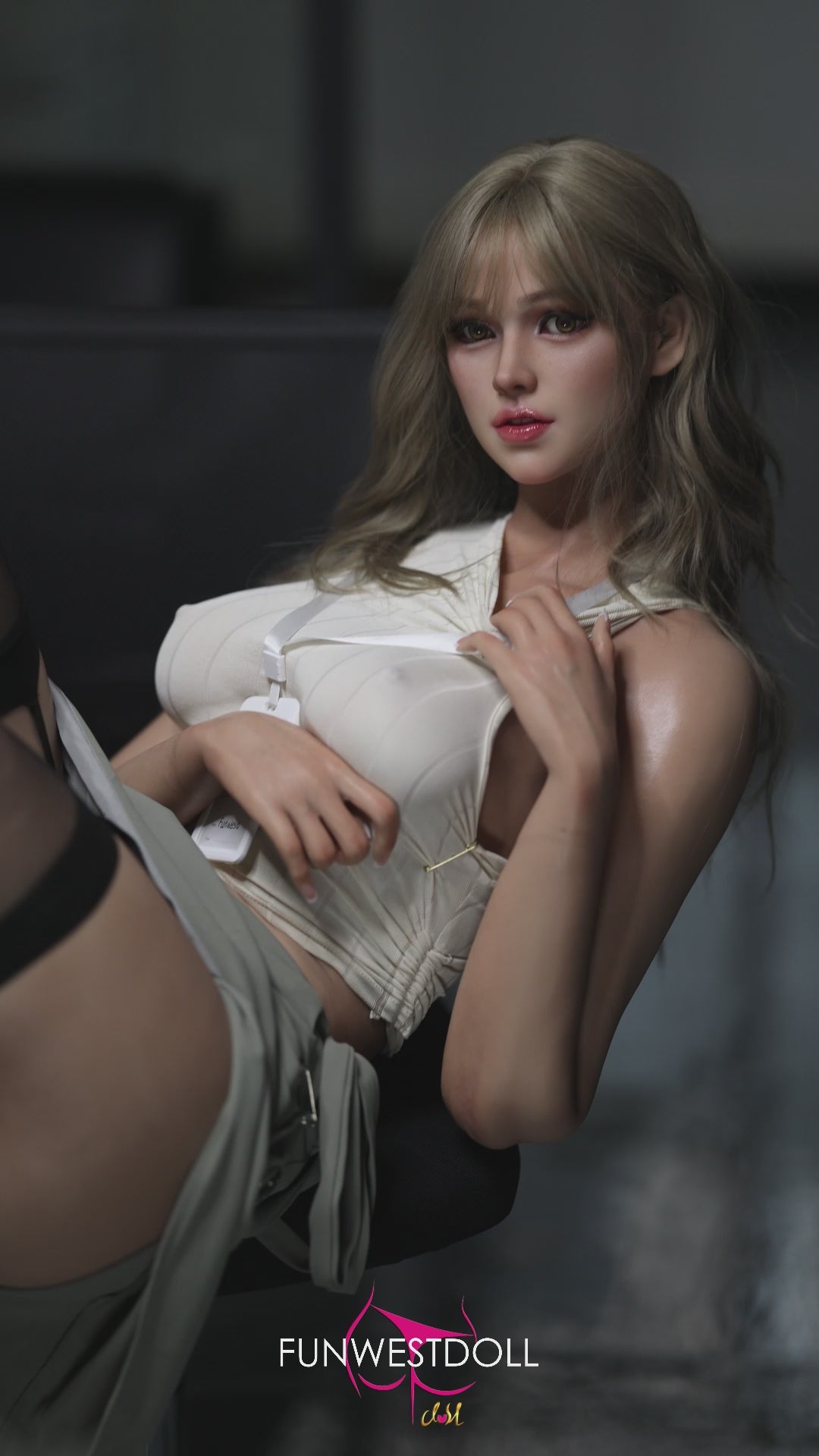 Sophiemina seksnukk (FunWest Doll 168cm D-Cup #029S RST silikoon)