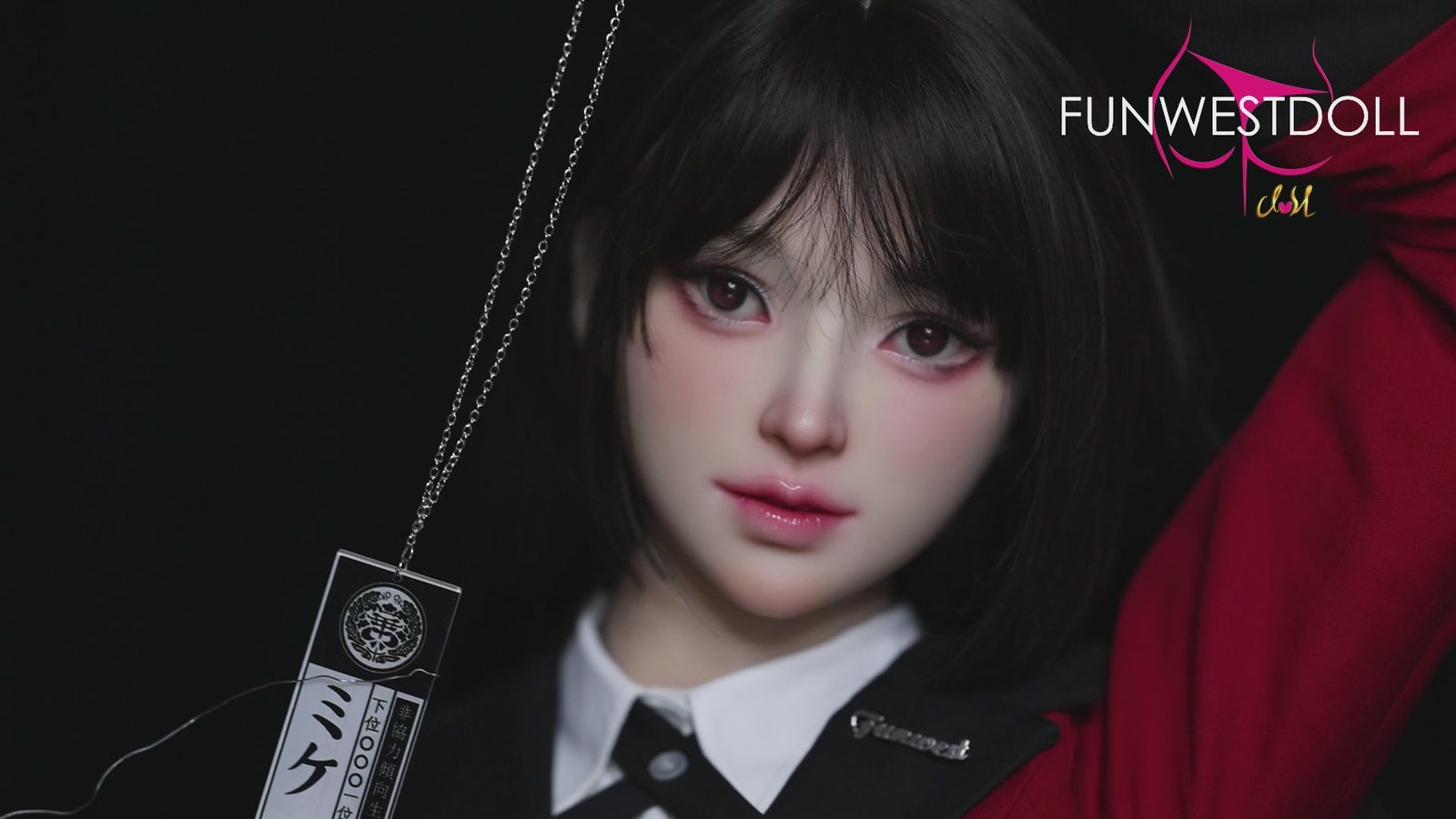 Yumeko Jabami seksinukk (FunWest Doll 159cm A-tass #038S silikooni)