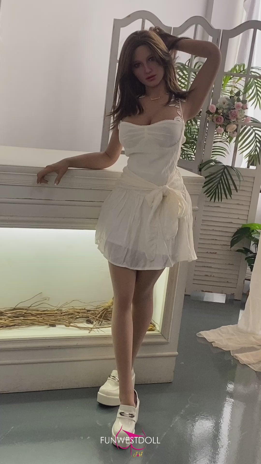 Skylar seksnukk (FunWest Doll 157 cm G-Cup #044 TPE)