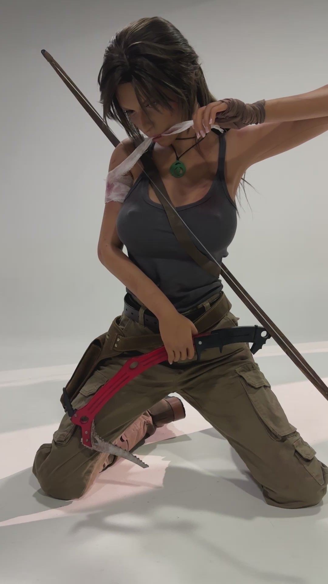 Lara Croft Sex Doll (Game Lady 166 cm E-Cup nr 20 silikoon) EXPRESS