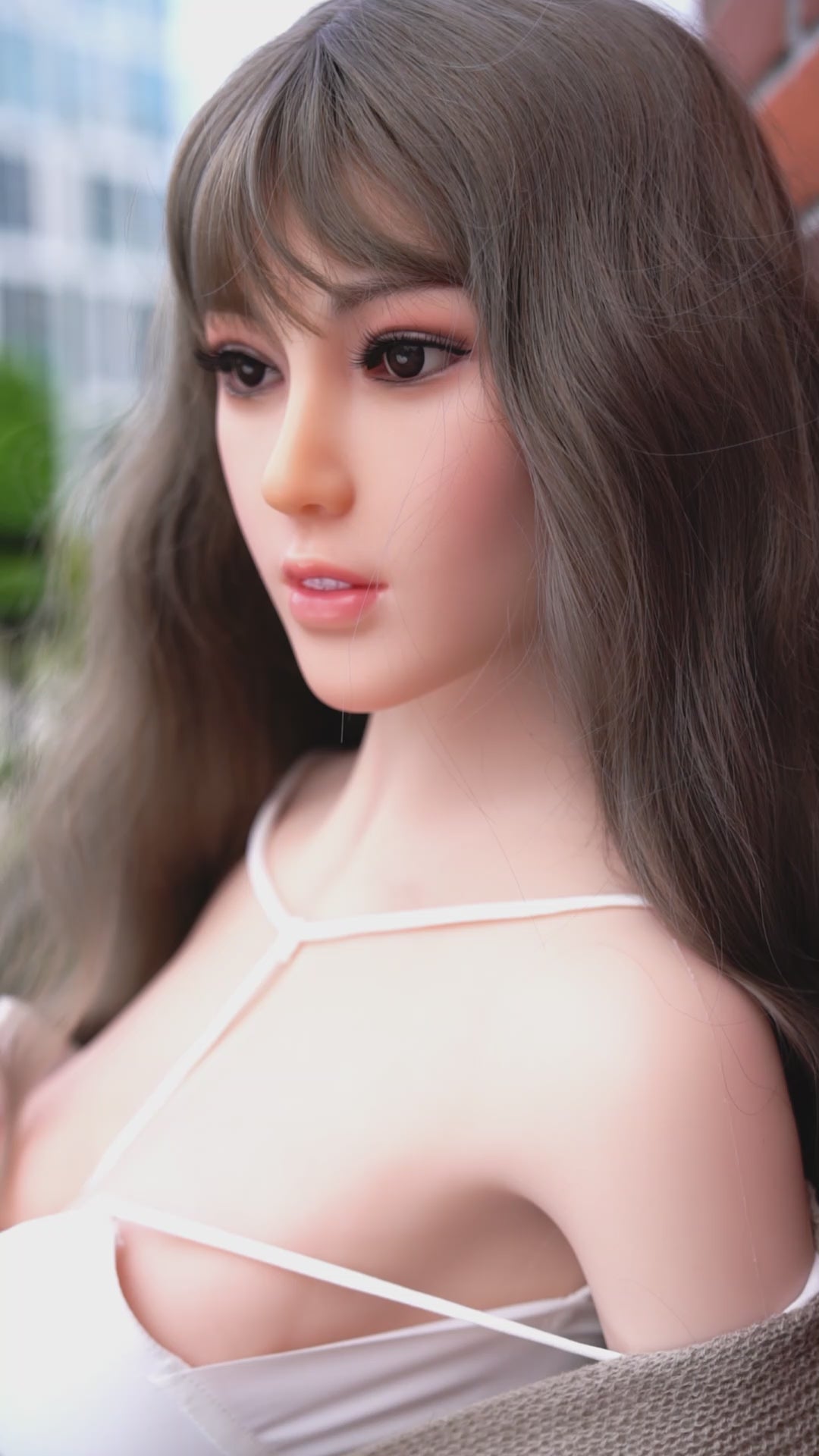 Mina seksnukk (Dolls Castle 156 cm B-Cup #82 silikoon)