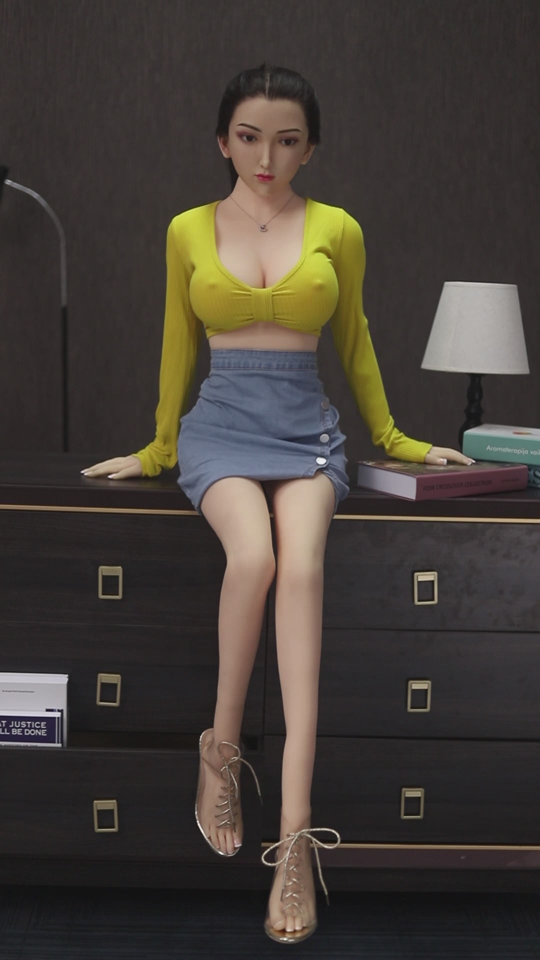 Fine Sex Doll (Jarliet 150 cm D-Cup TPE + silikoon)