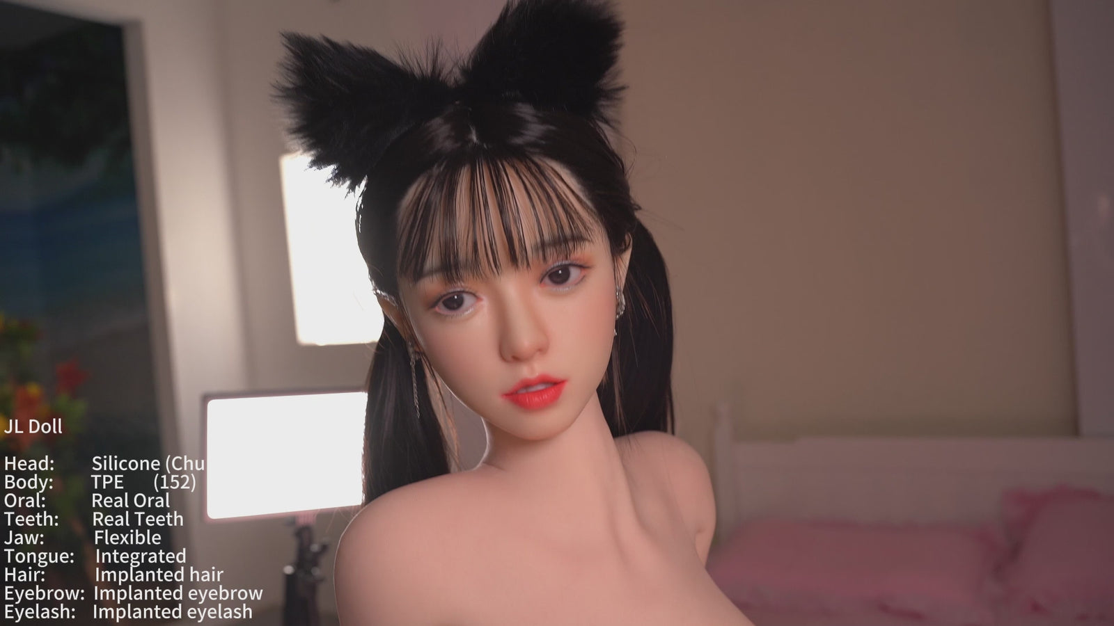 Chu seksnukk (Jarliet 152 cm D-Cup TPE + silikoon)