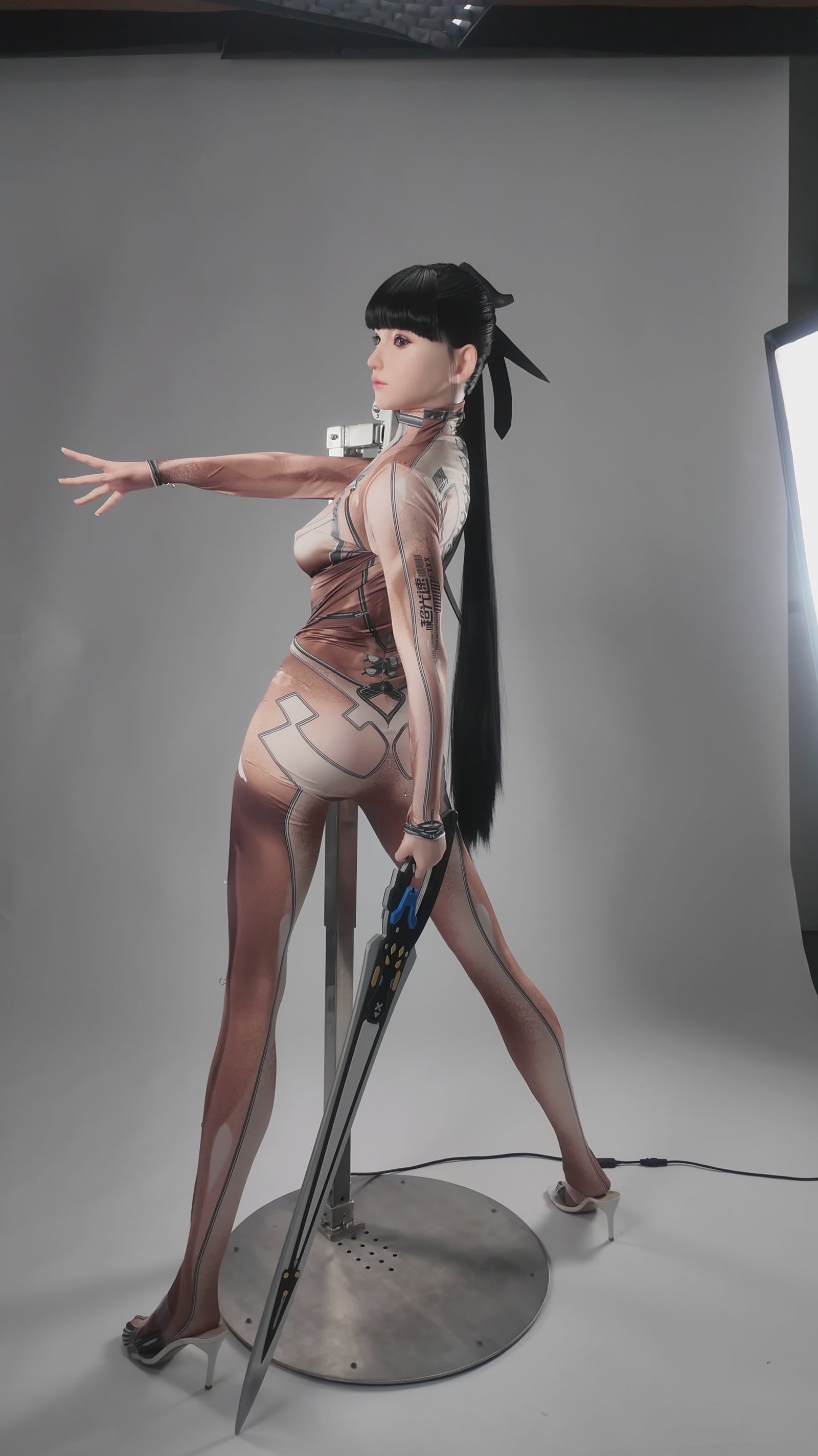 Eve Sex Doll (Game Lady 170 cm B-Cup nr 34-1 silikoon)