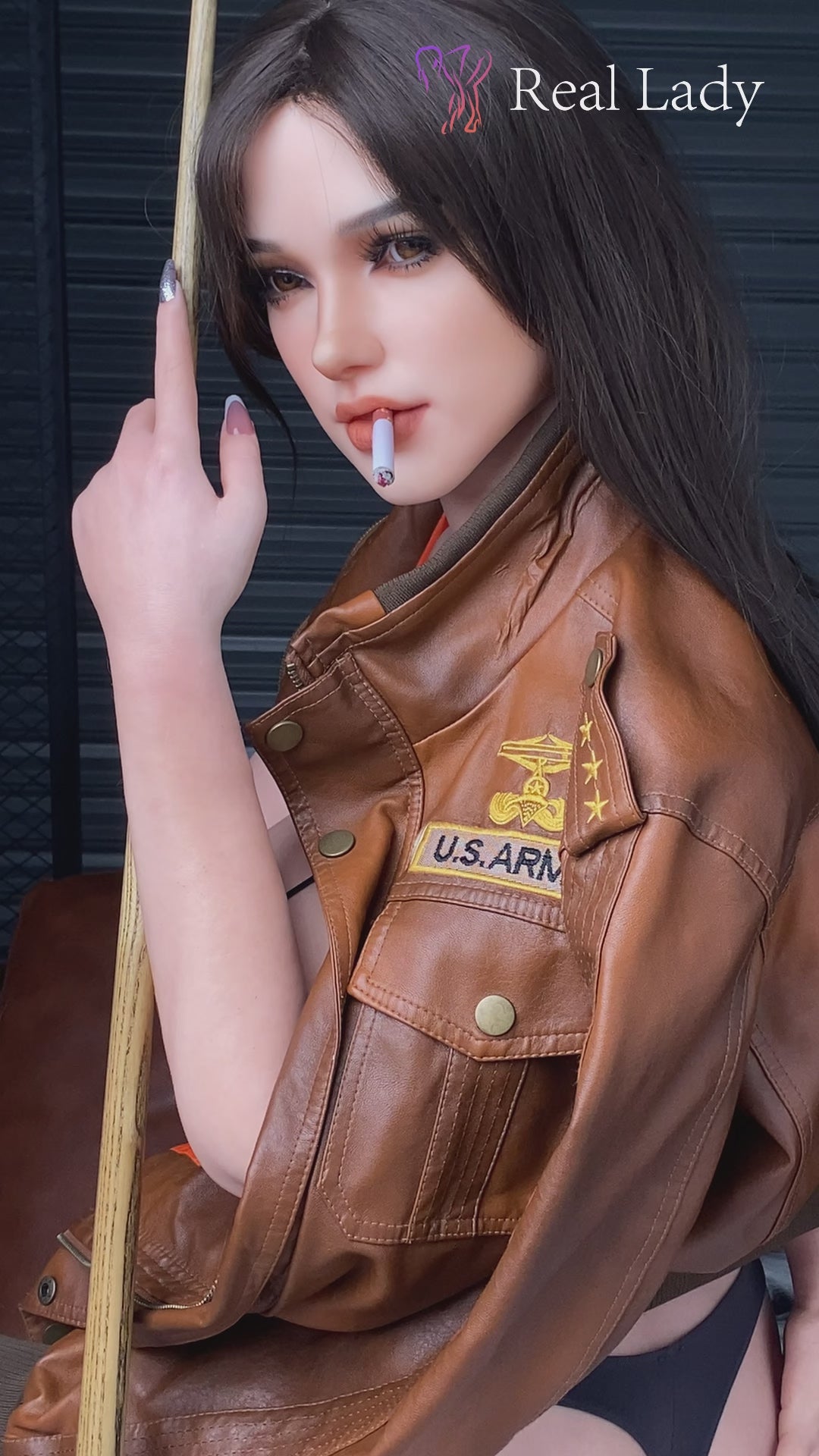 Heidi seksnukk (Real Lady 168cm E-kupee S46 RST silikoon)