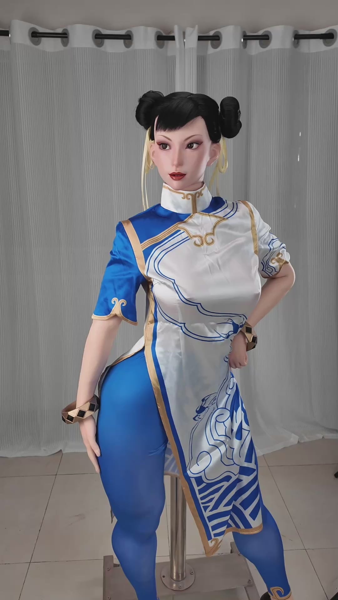 Chun Li Sexdocka (Game Lady 169cm F-Kupa No.47-1 Silikon)
