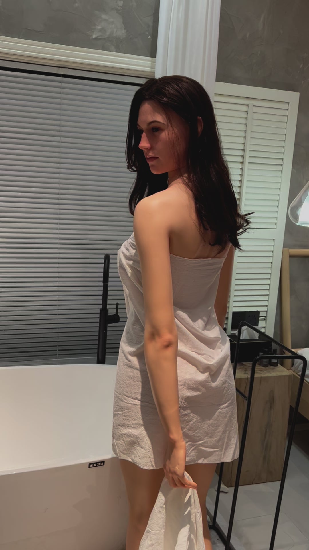 Evelina seksnukk (Zelex 175 cm E-Cup GE98-1 silikoon)