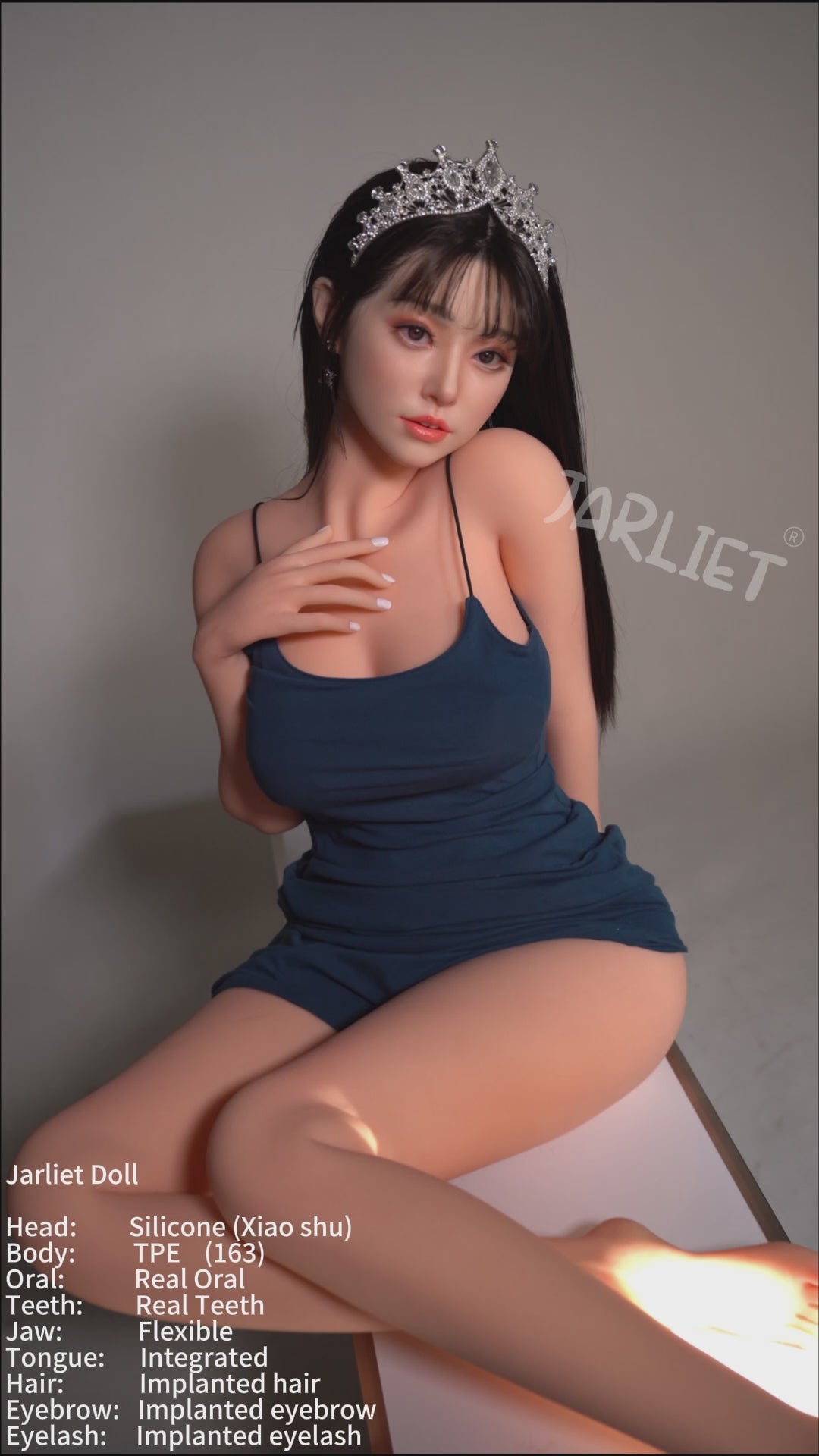 Xiao Shu seksnukk (Jarliet 163 cm C-Cup TPE + silikoon)