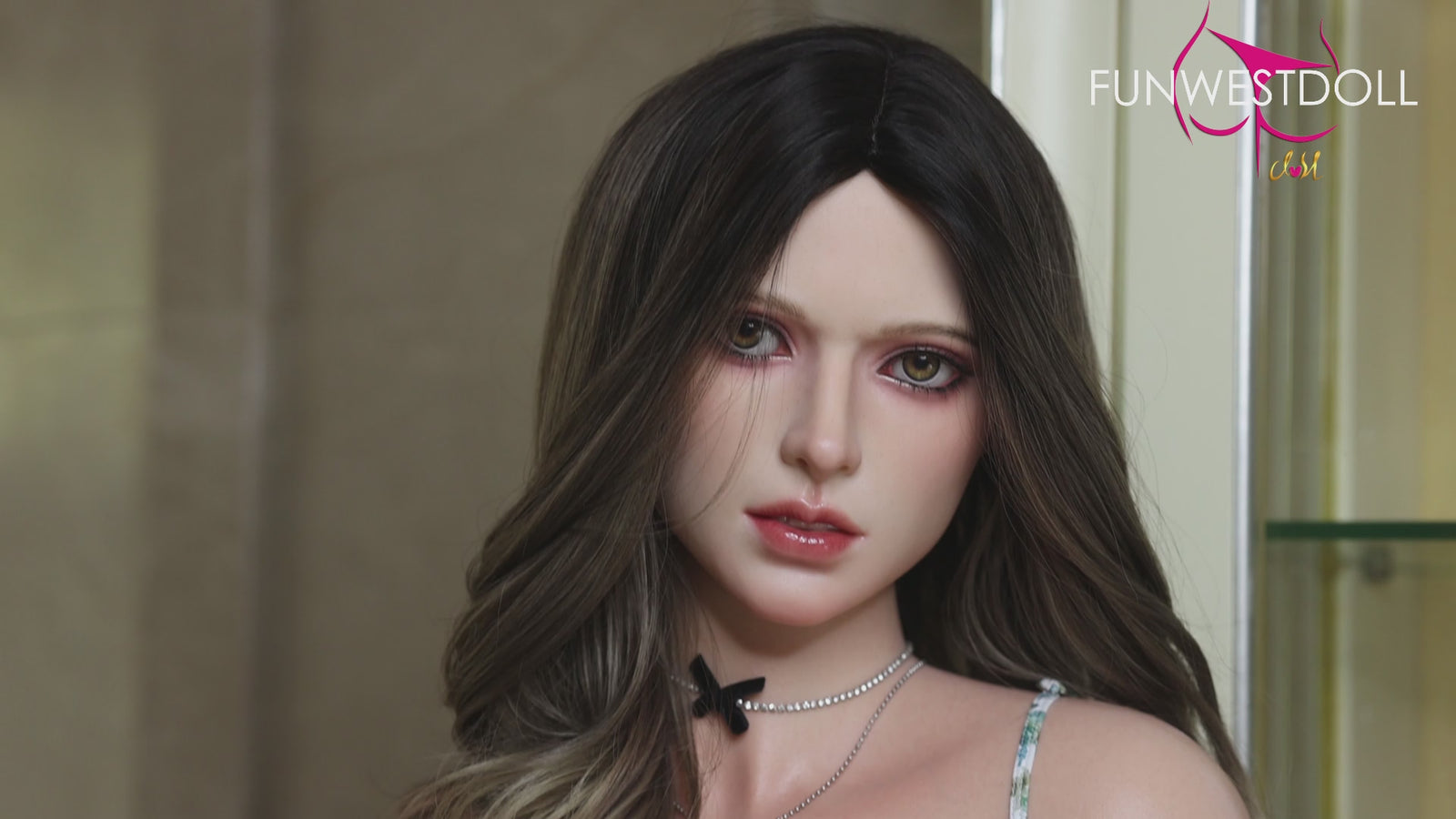 Alexa seksnukk (FunWest Doll 157 cm D-Cup #045S silikoon)