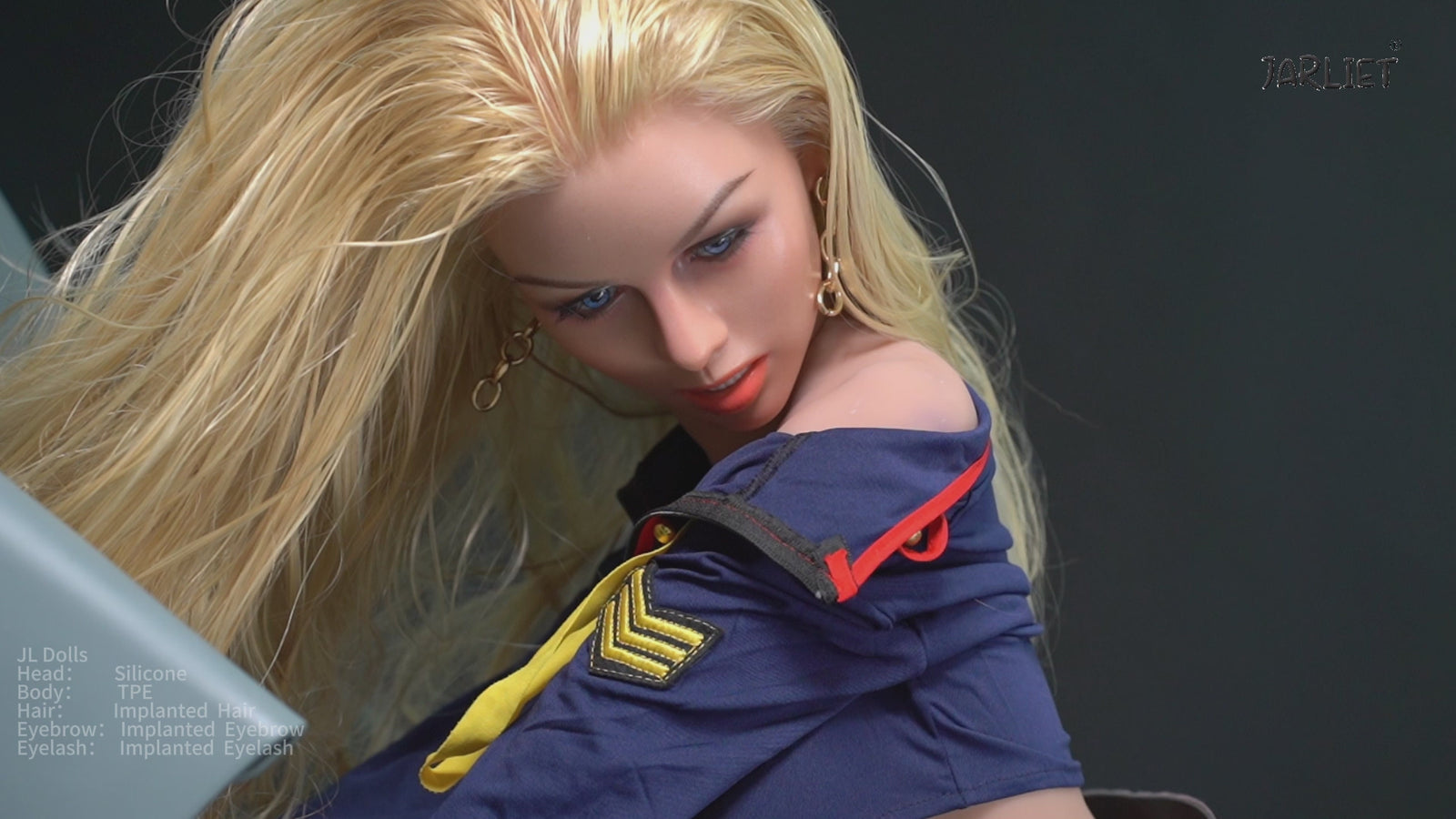 Blanche Sex Doll (Jarliet 148 cm E-Cup TPE + silikoon)