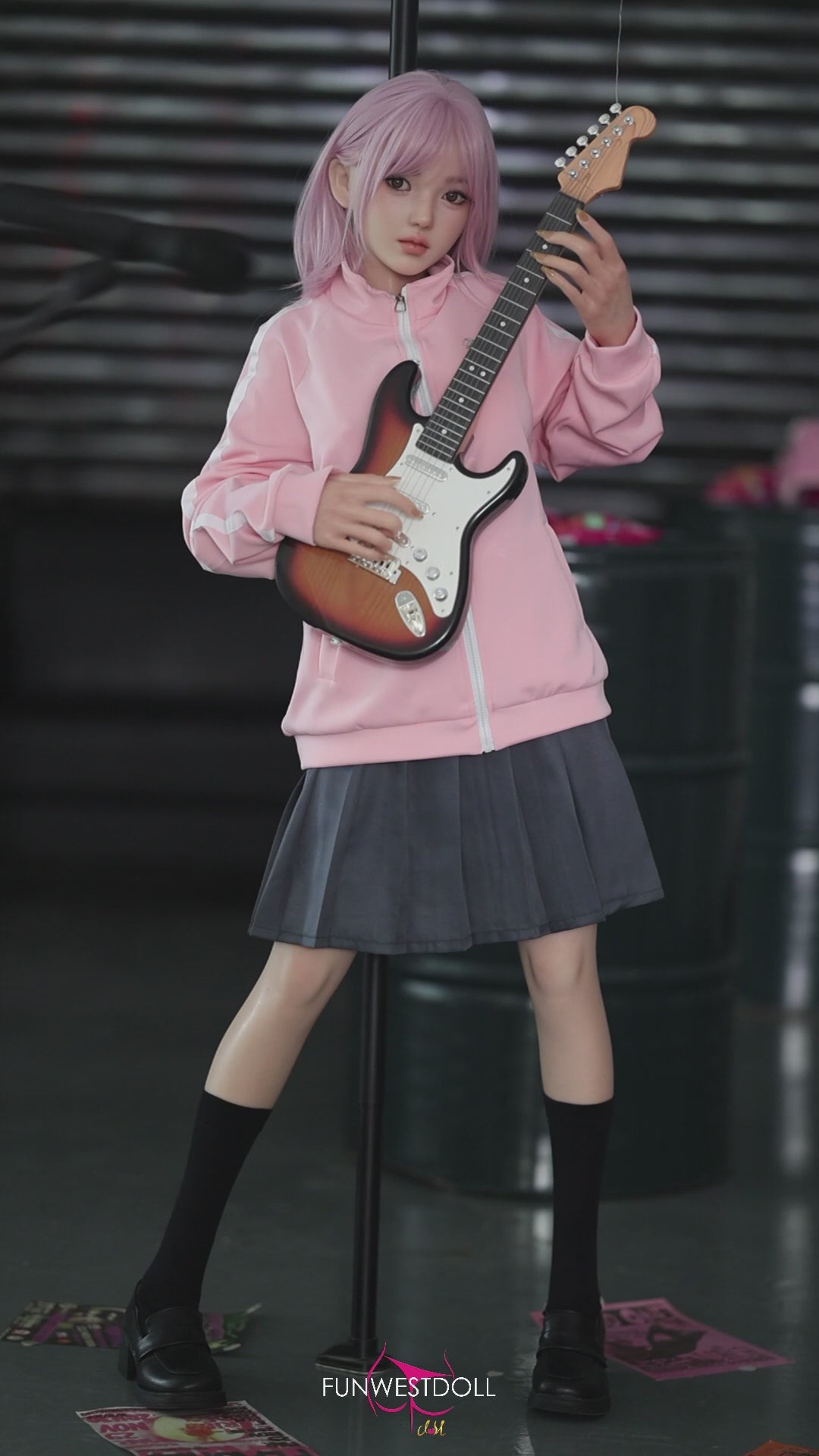 Nika seksnukk (FunWest Doll 152 cm D-Cup #053S silikoon) EXPRESS
