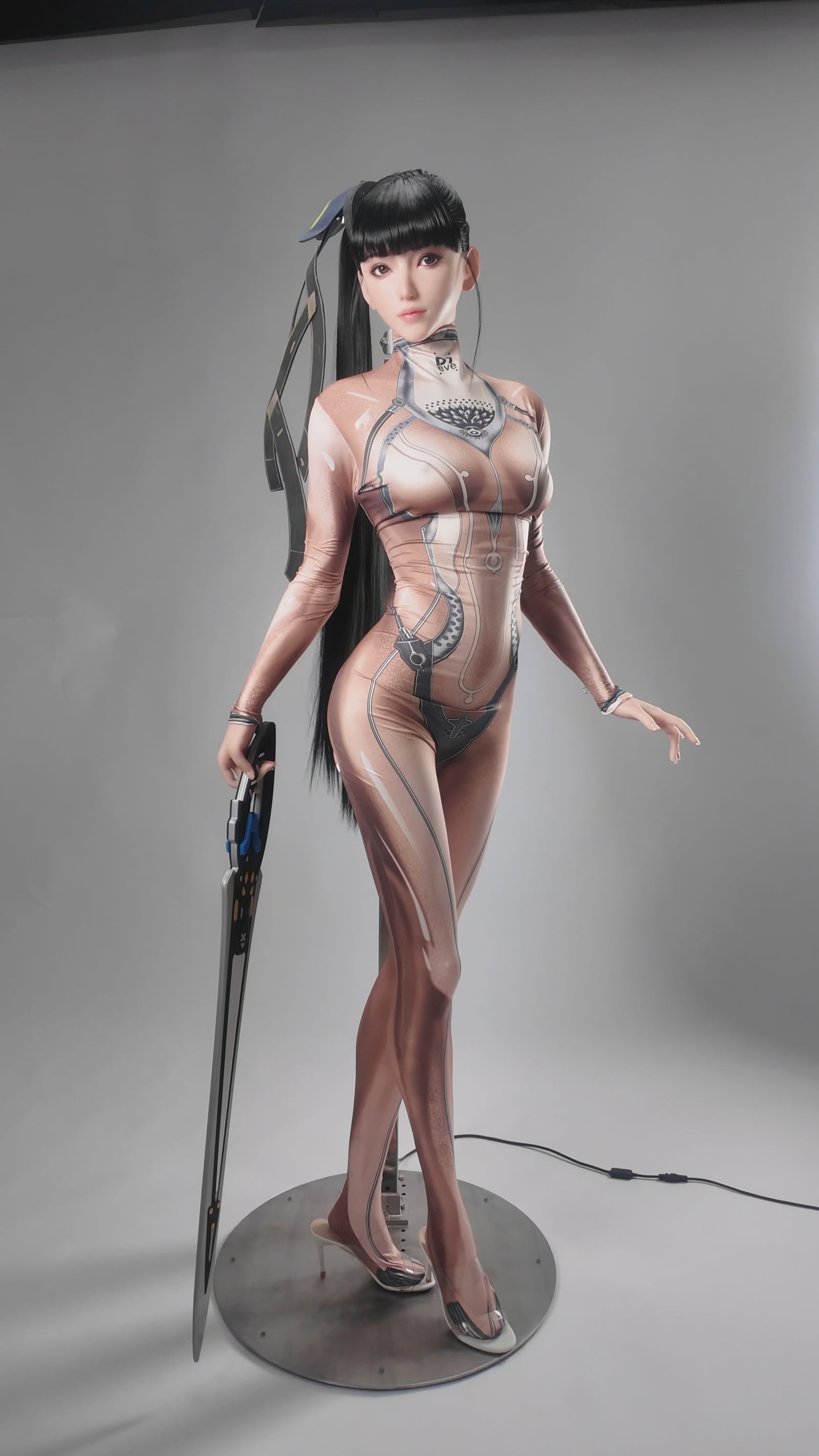 Eve Sex Doll (Game Lady 170 cm B-Cup nr 34-1 silikoon)
