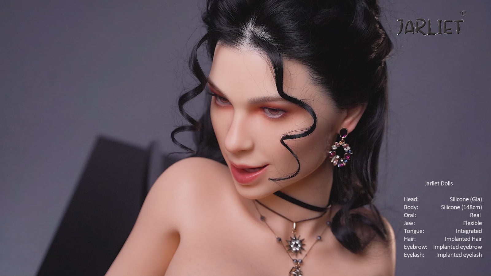 Gia seksinukk (Jarliet 148cm E-Cup silikoon)
