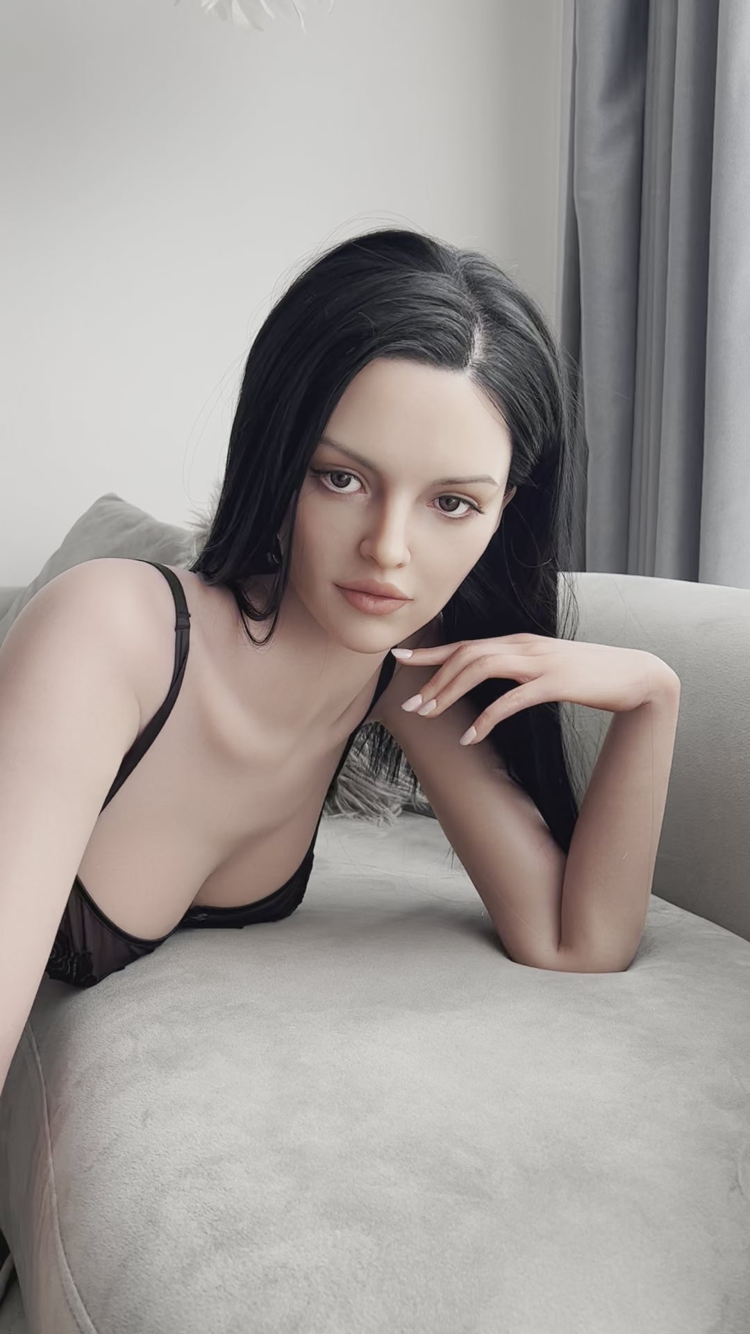 Cynthia seksnukk (Zelex 175 cm E-Cup GE125-2 silikoon)