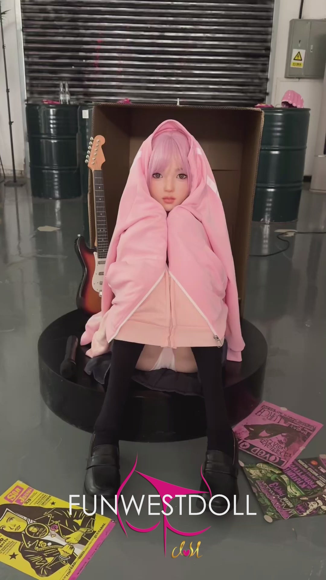 Nika seksnukk (FunWest Doll 152 cm D-Cup #053S silikoon) EXPRESS