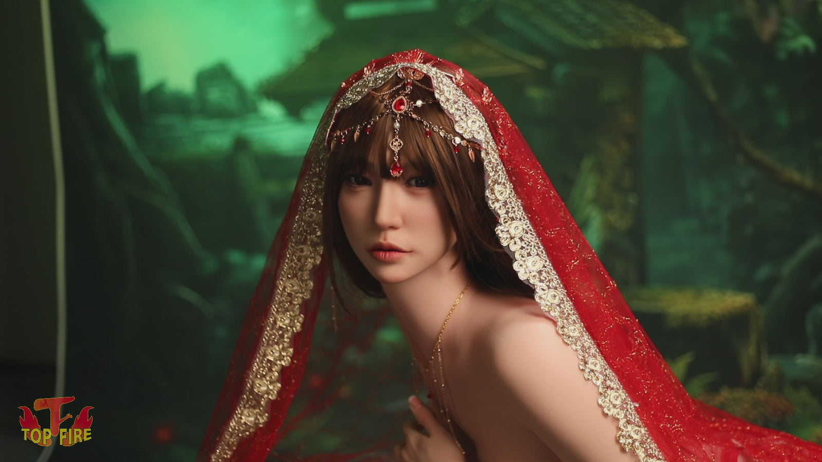 Jing Sexdocka (Top Fire Doll 170cm E-kupa T65 Silikon)