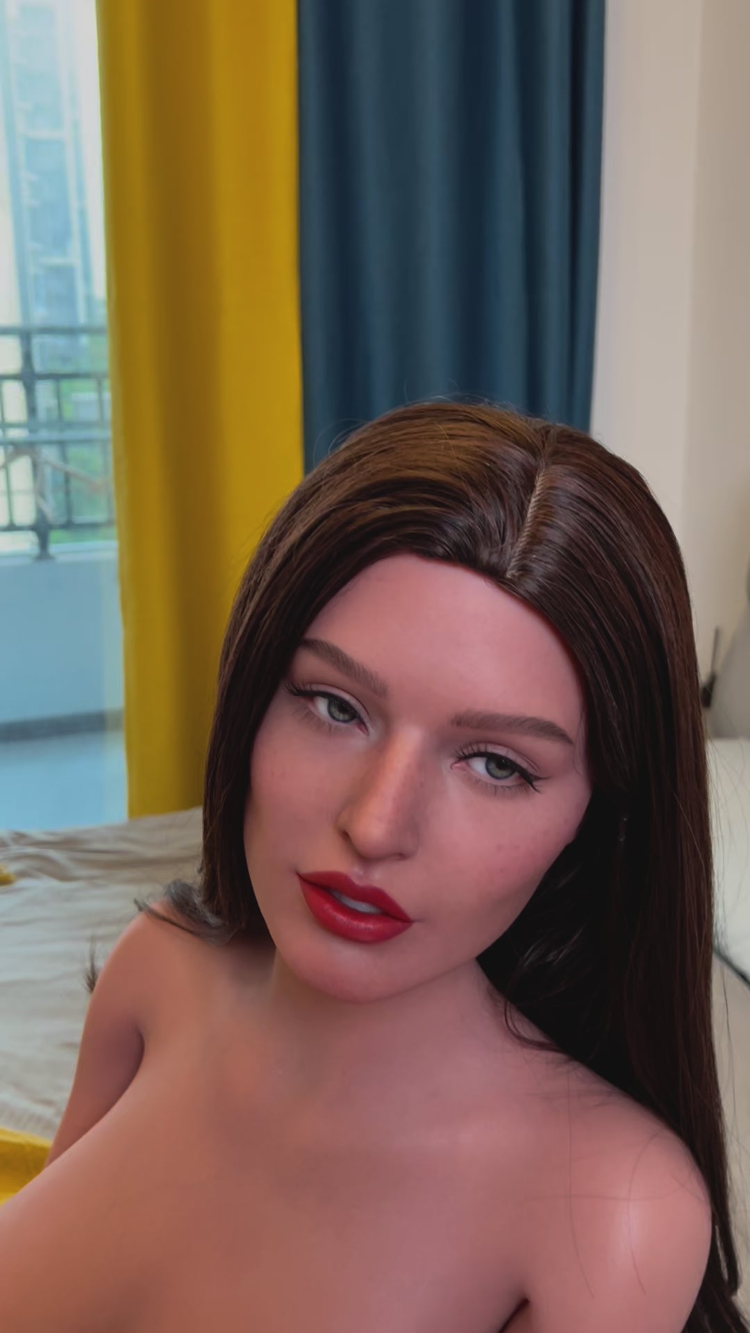 Regina seksnukk (Zelex 166 cm K-Kupa ZXE212-1 SLE silikoon)
