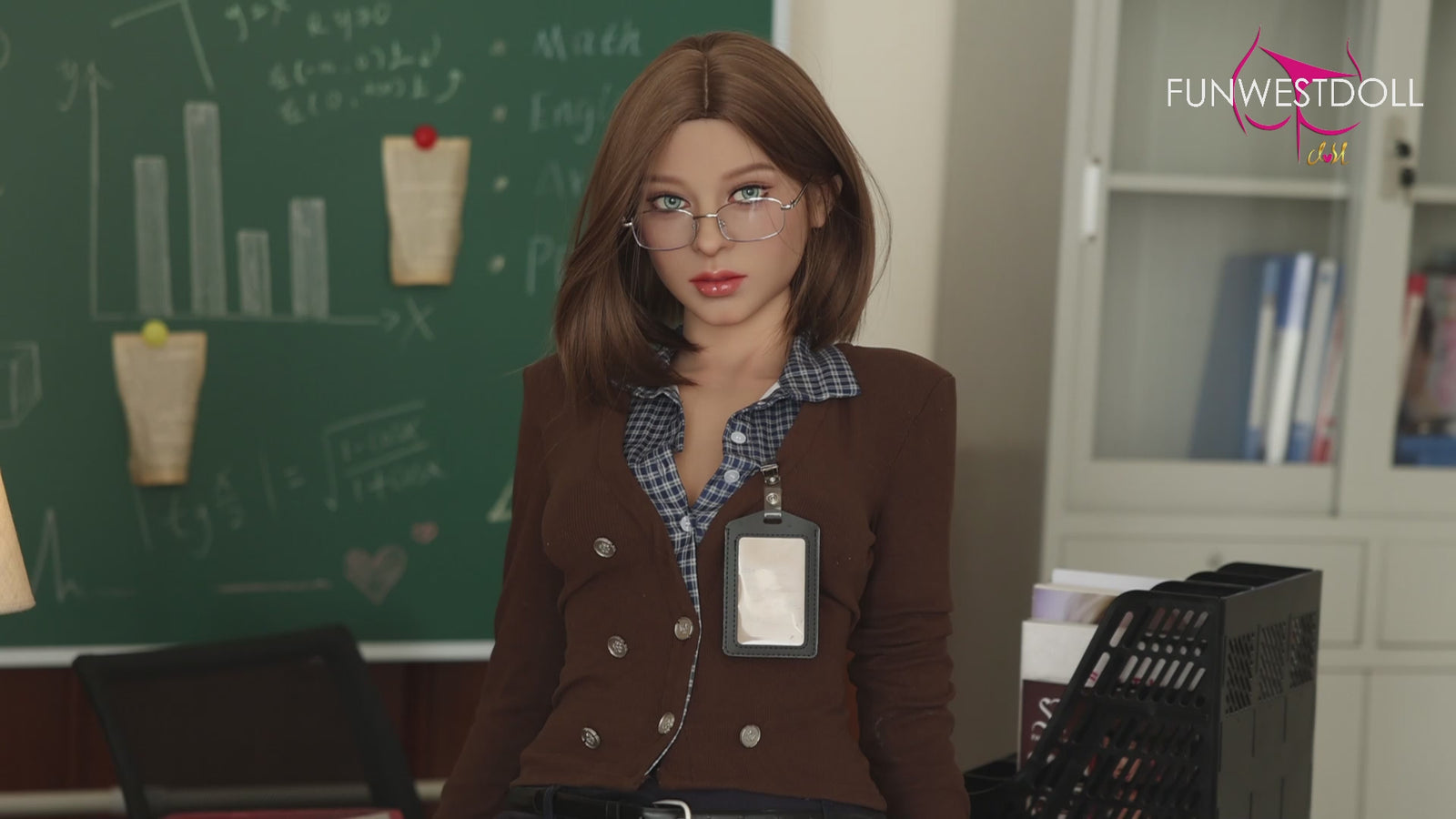 Sheila seksnukk (FunWest Doll 165 cm C-Cup #057 TPE)