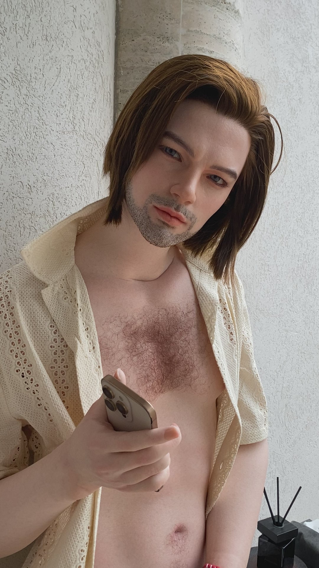Caesari meessoost nukk (Starpery 180cm silikoon)