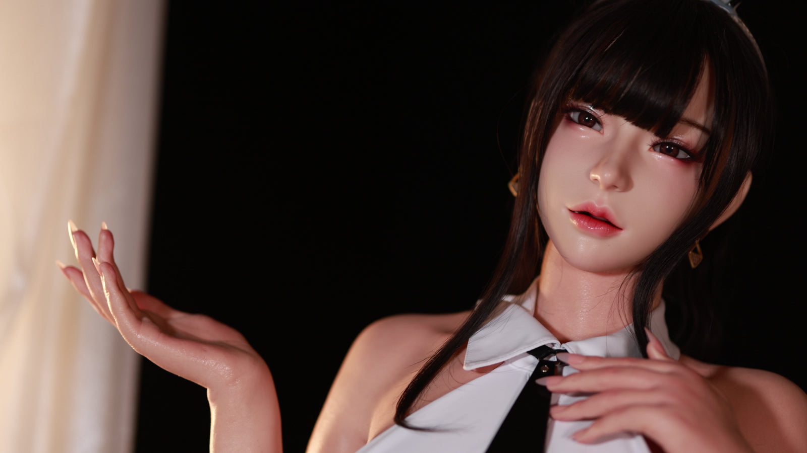 Aglaia seksnukk (Bezlya Doll 162 cm C-Cup 2,2U silikoon)