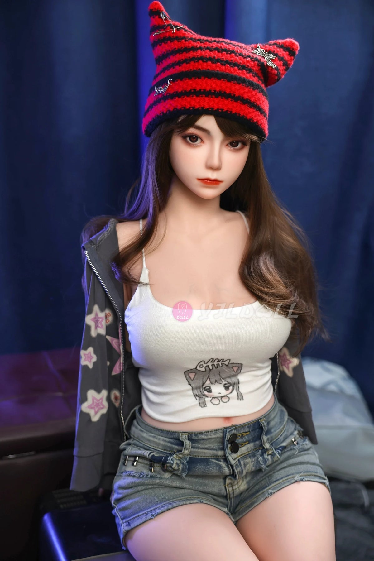 Kang Li seksnukk (YJL Doll 140 cm B-Cup #883 TPE + silikoon)