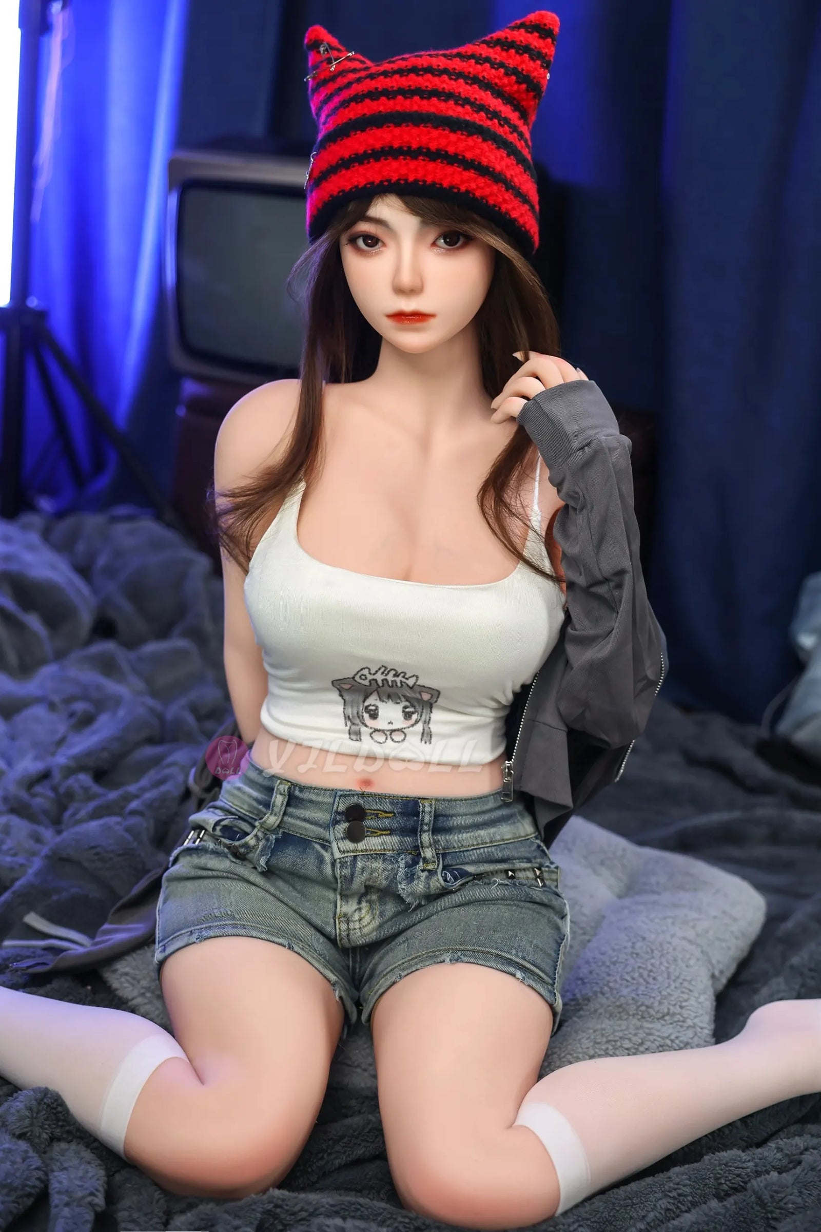 Kang Li seksnukk (YJL Doll 140 cm B-Cup #883 TPE + silikoon)