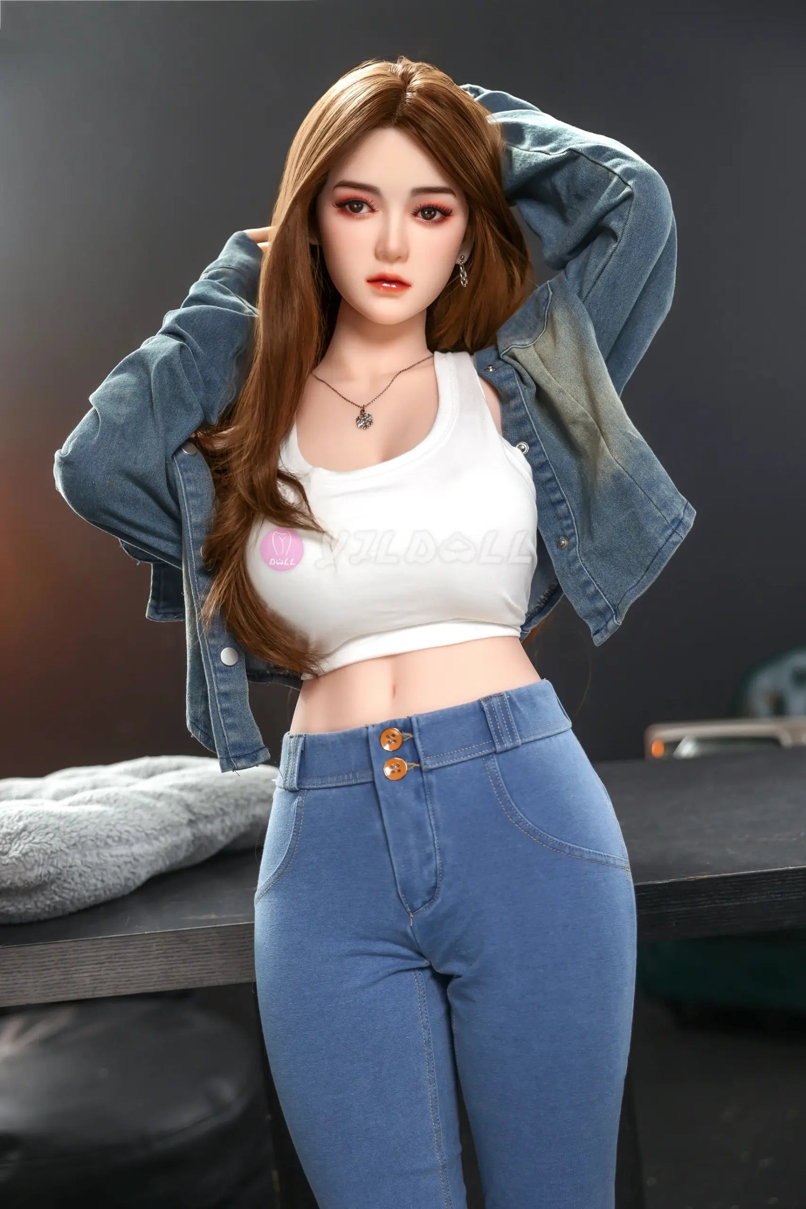 Jiang Yan seksnukk (YJL Doll 163 cm F-Cup #804 TPE + silikoon)