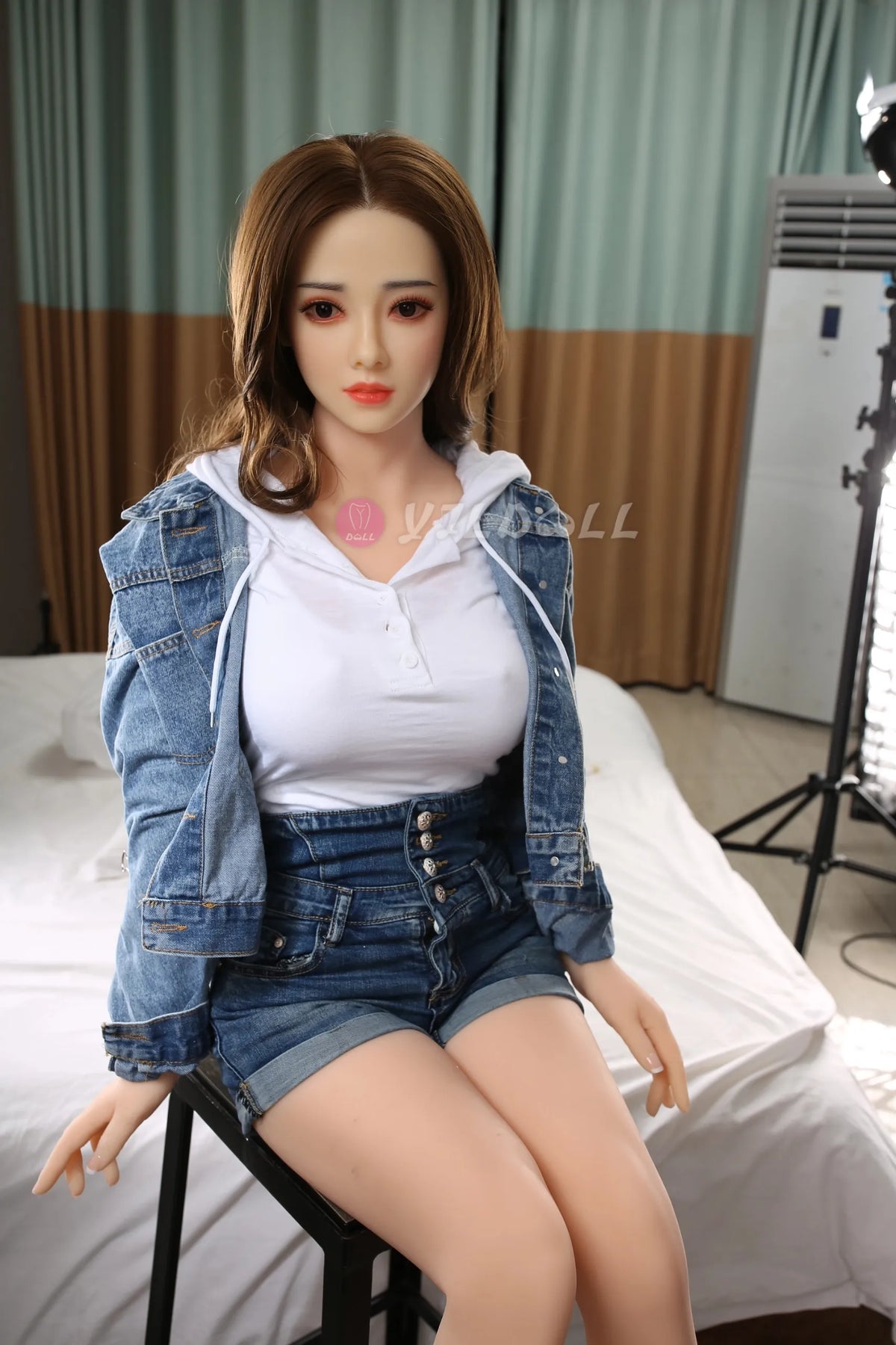 Shi Ling seksnukk (YJL Doll 170 cm D-Cup #803 TPE + silikoon)