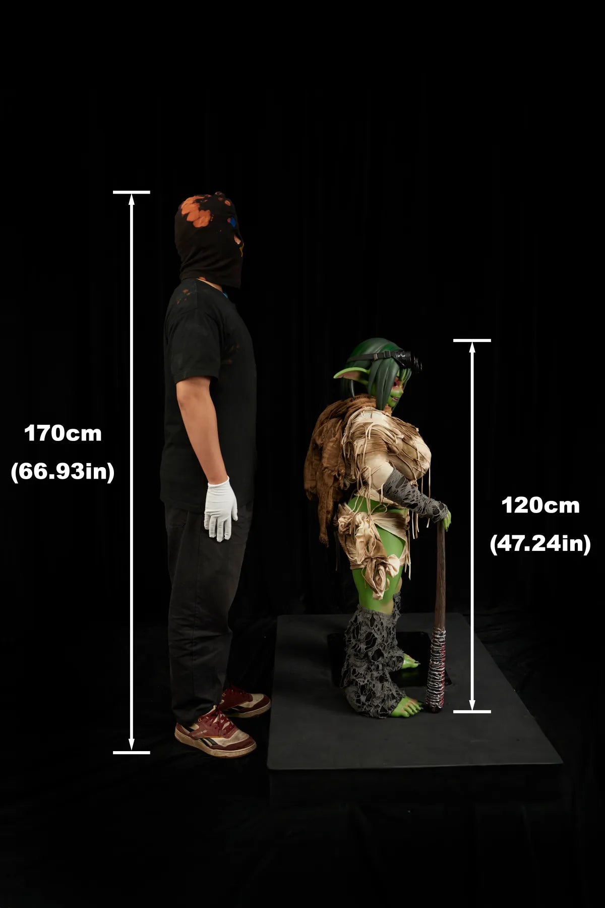 Barza Orc Sex Doll (Climax Doll Ultra 120cm J-tass silikoon) EXPRESS