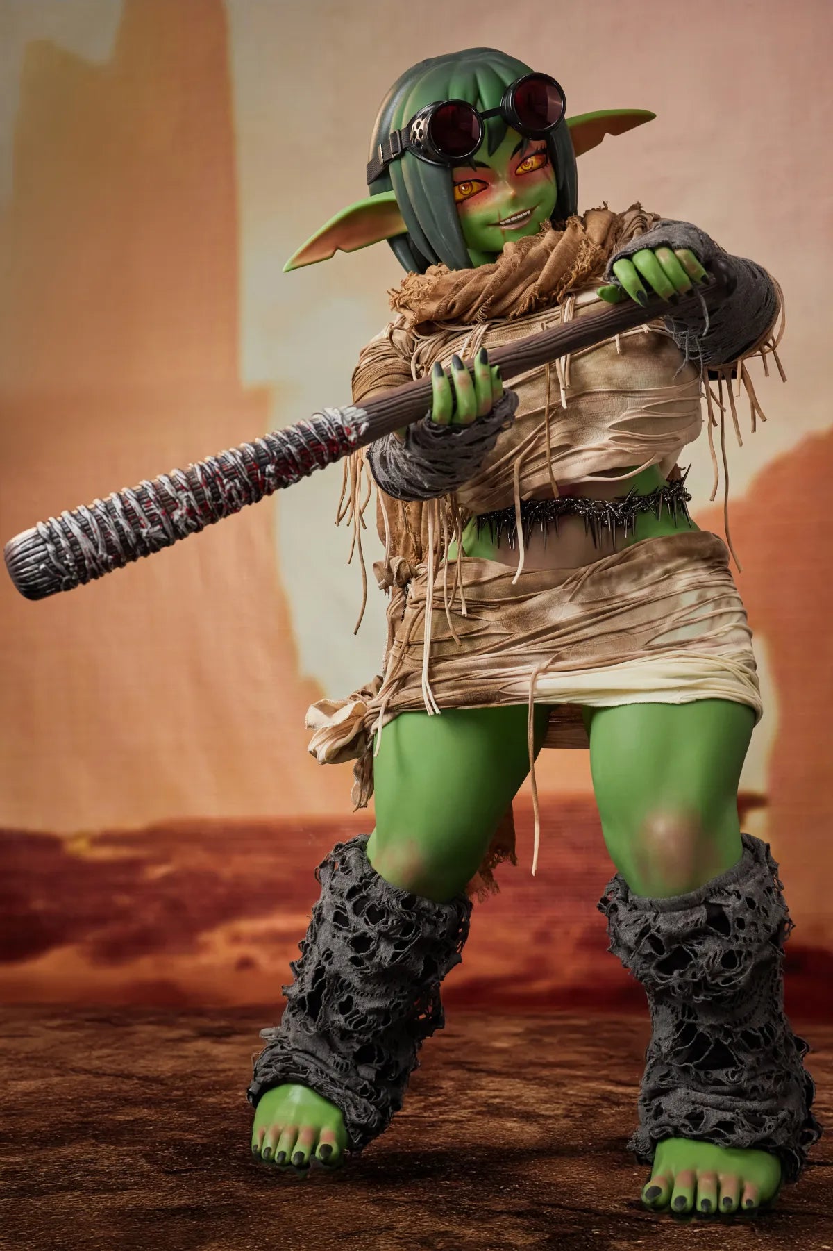Barza Orc Sex Doll (Climax Doll Ultra 120cm J-tass silikoon) EXPRESS