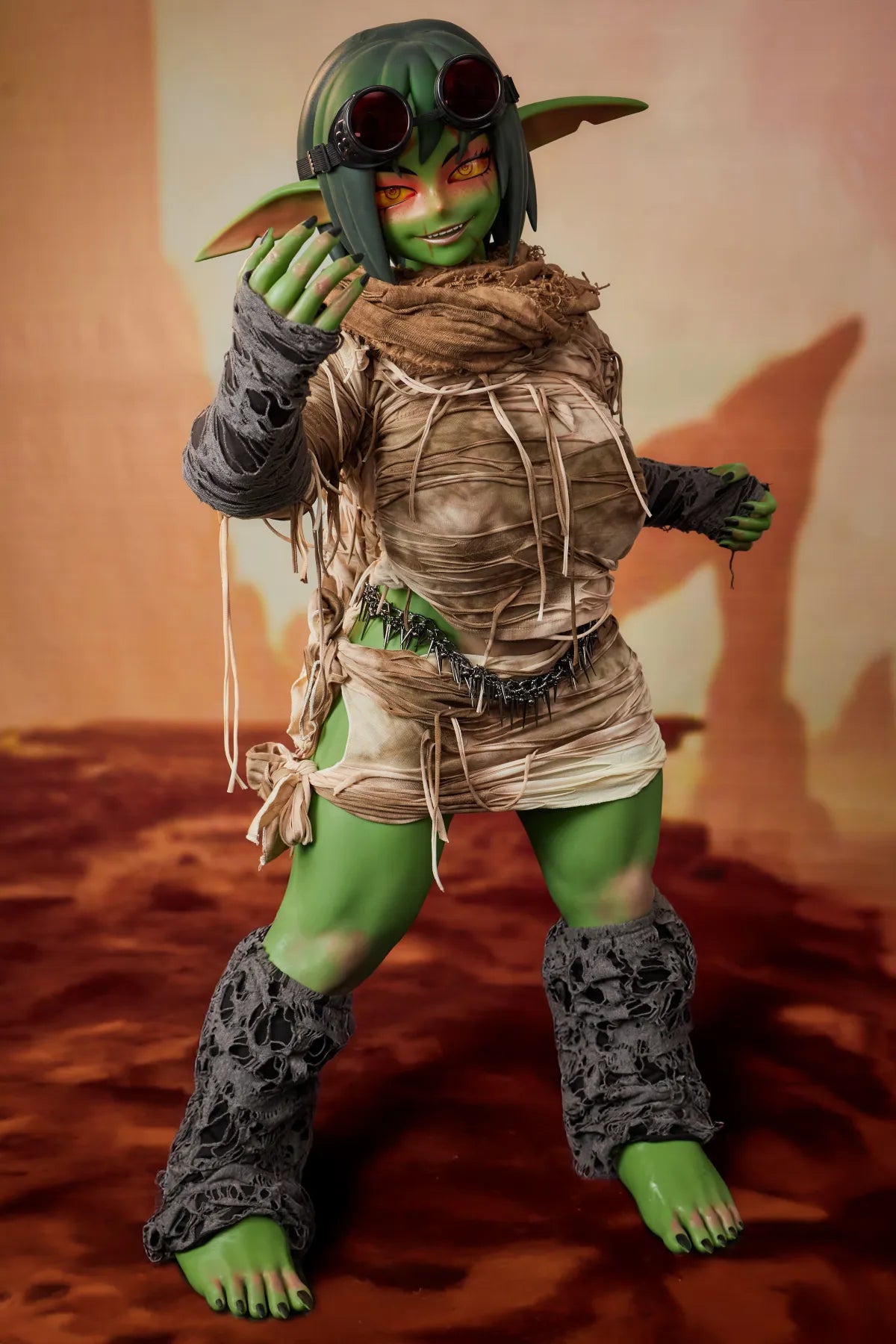 Barza Orc Sex Doll (Climax Doll Ultra 120cm J-tass silikoon) EXPRESS